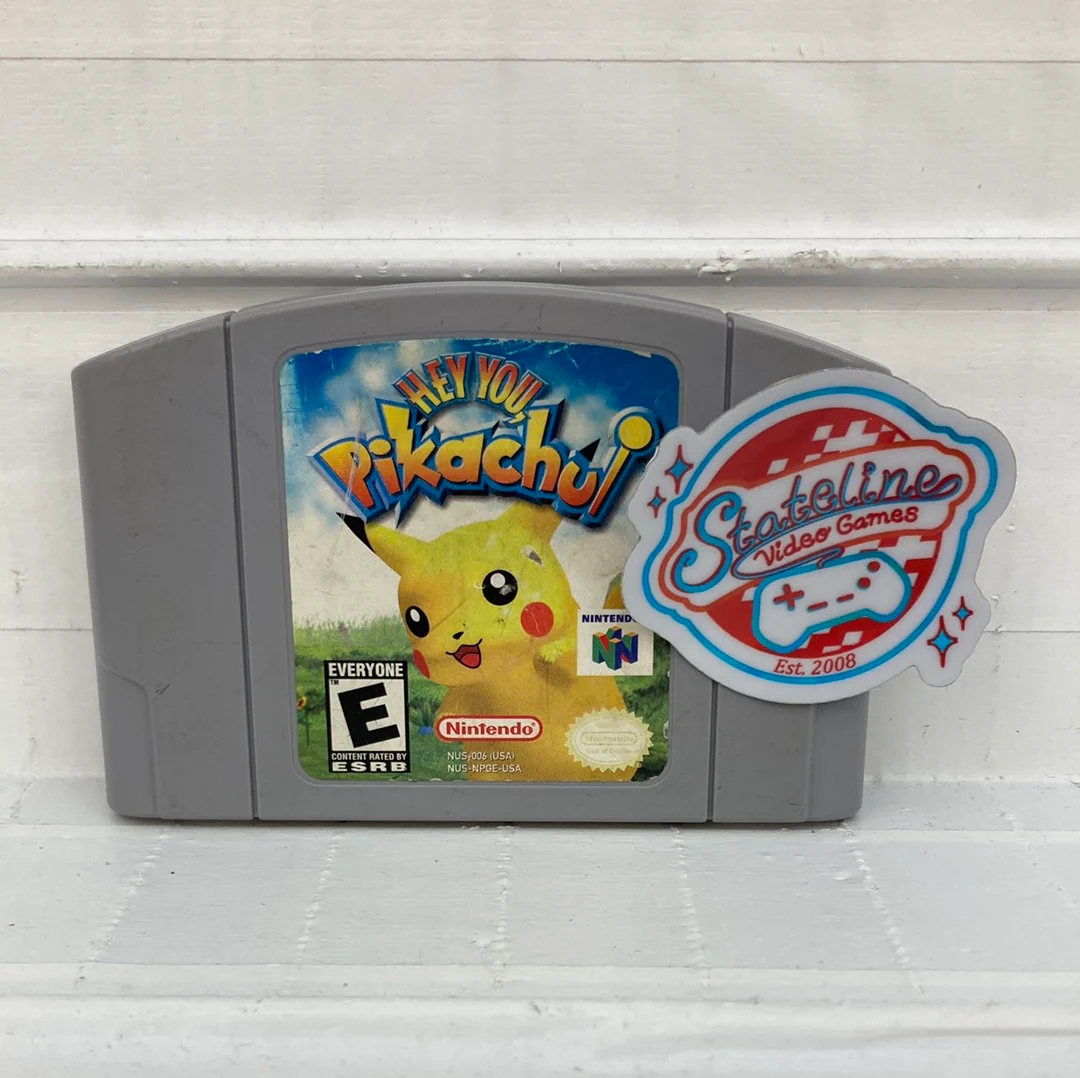 Hey You Pikachu - Nintendo 64 - Image 2