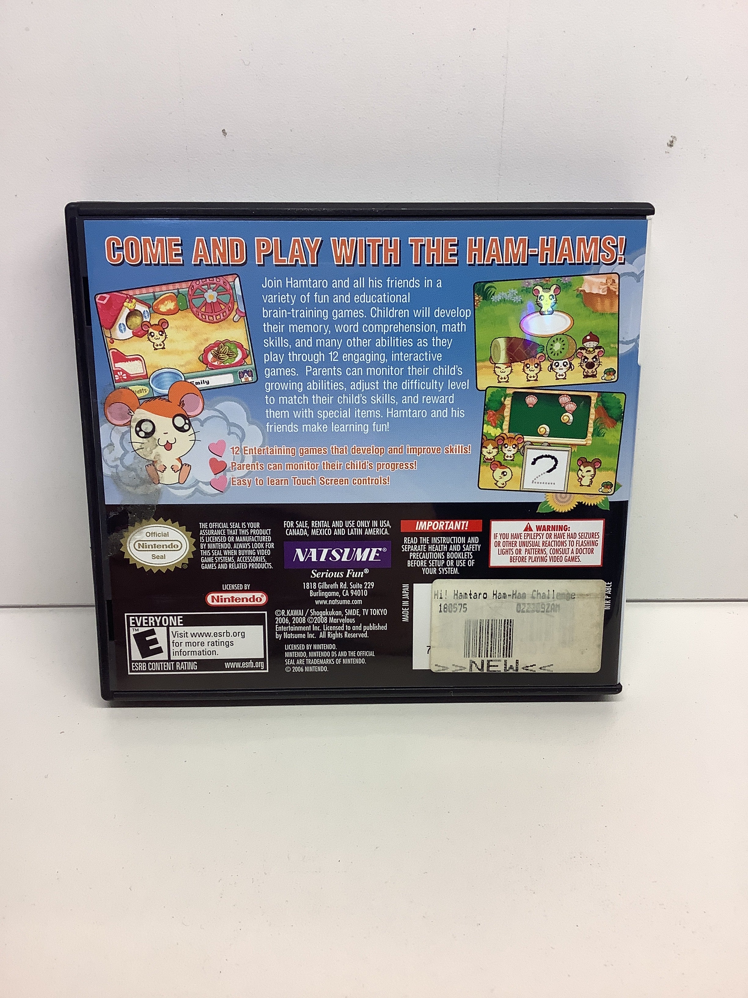 Hi! Hamtaro Ham-Ham Challenge - Nintendo DS - Image 2