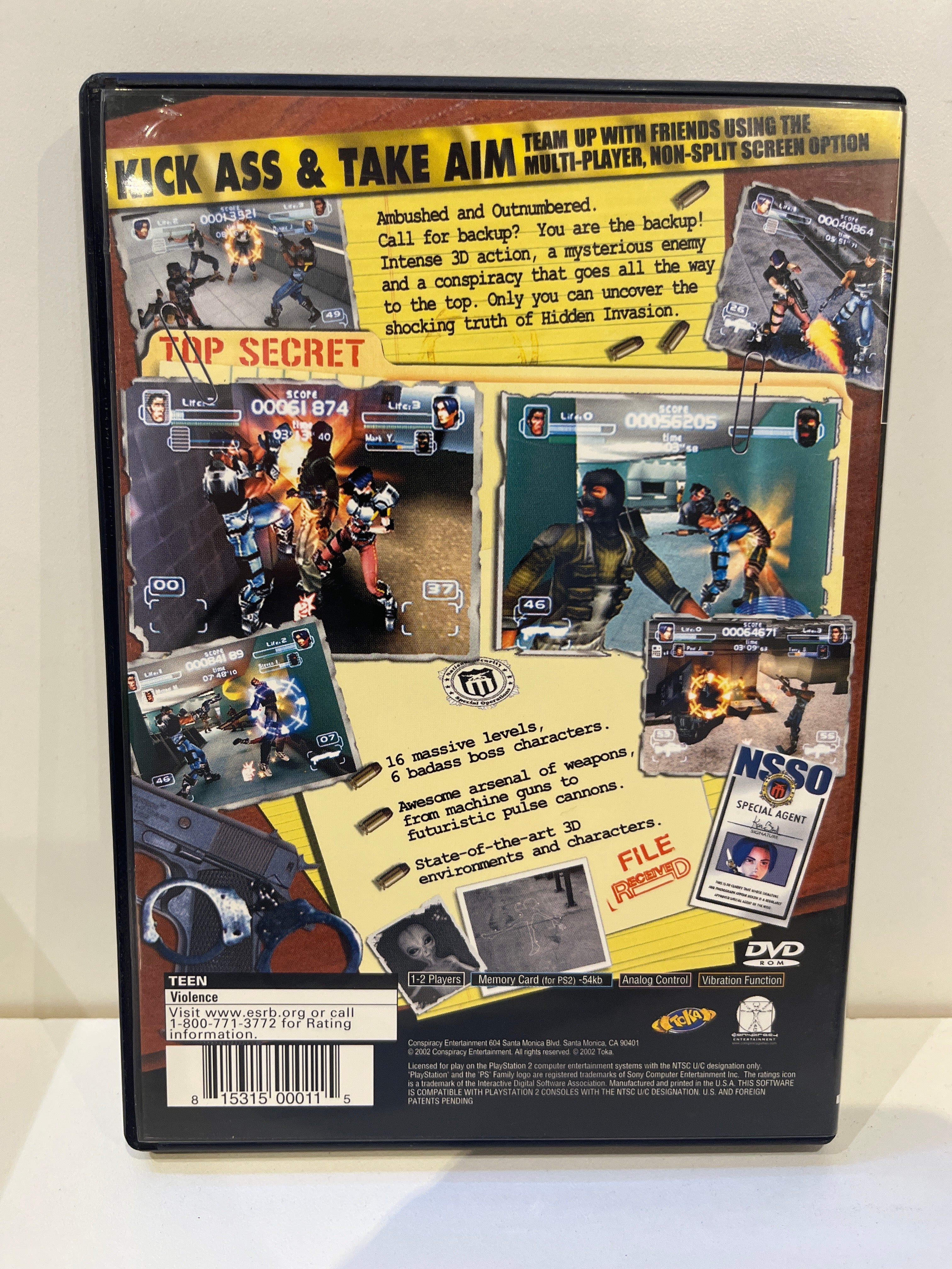 Hidden Invasion - Playstation 2 - Image 2
