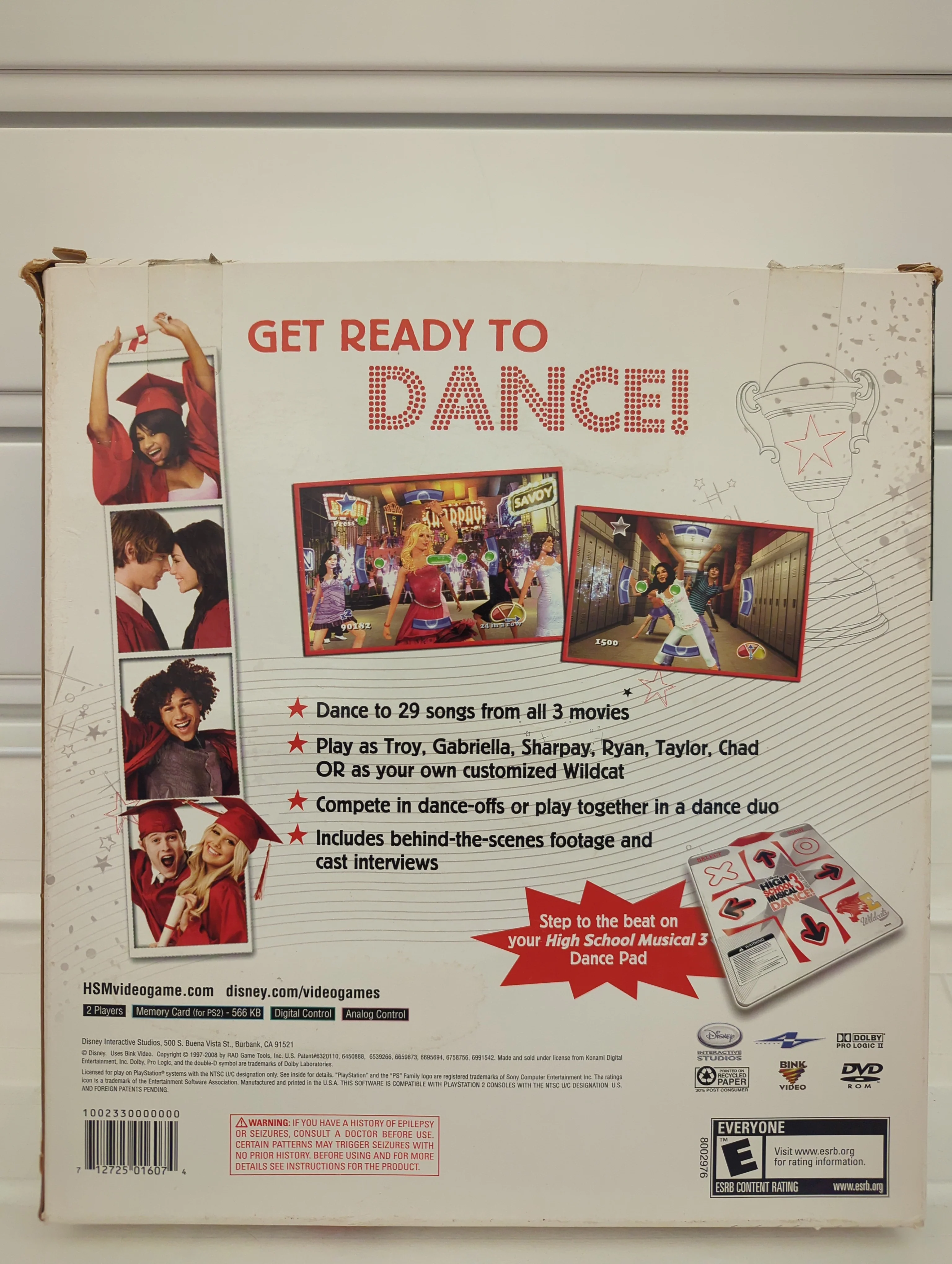 High School Musical 3 Senior Year Dance [Bundle] - Playstation 2 - Image 2