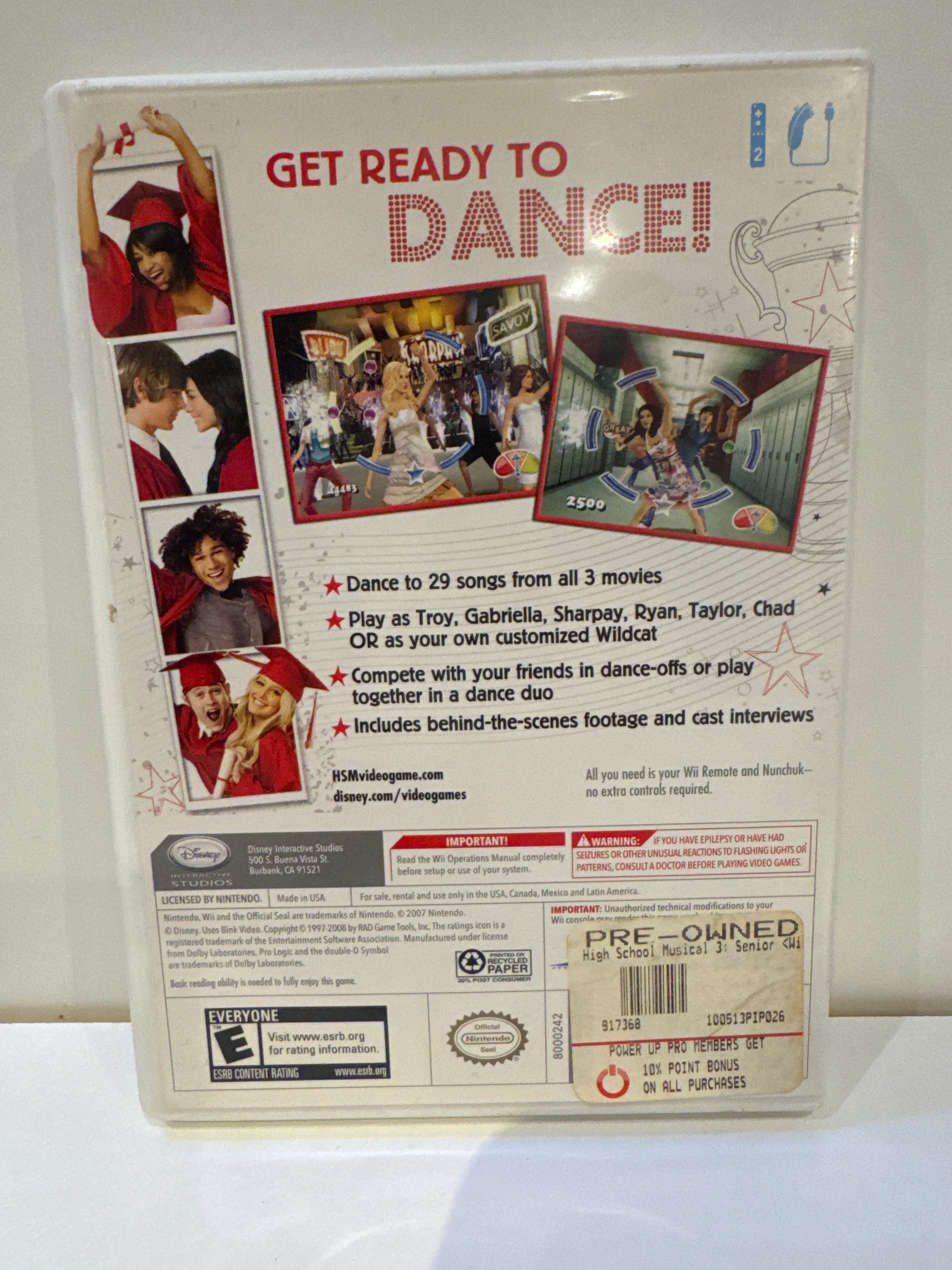 High School Musical 3 Senior Year Dance - Wii - Image 2