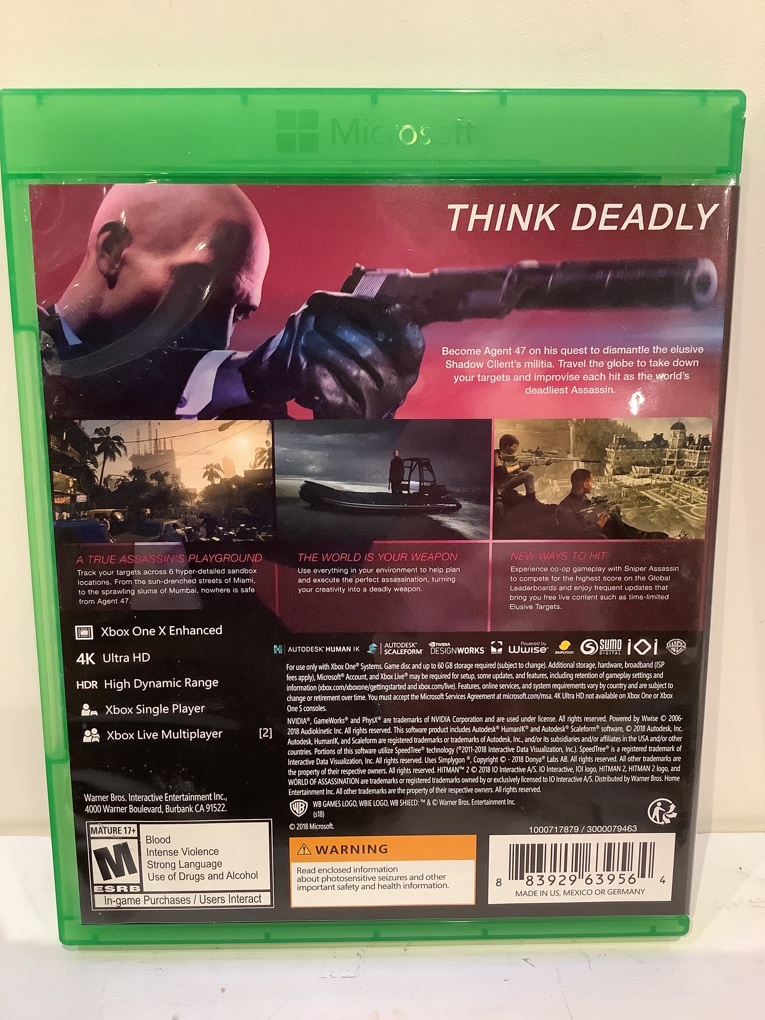 Hitman 2 - Xbox One - Image 2
