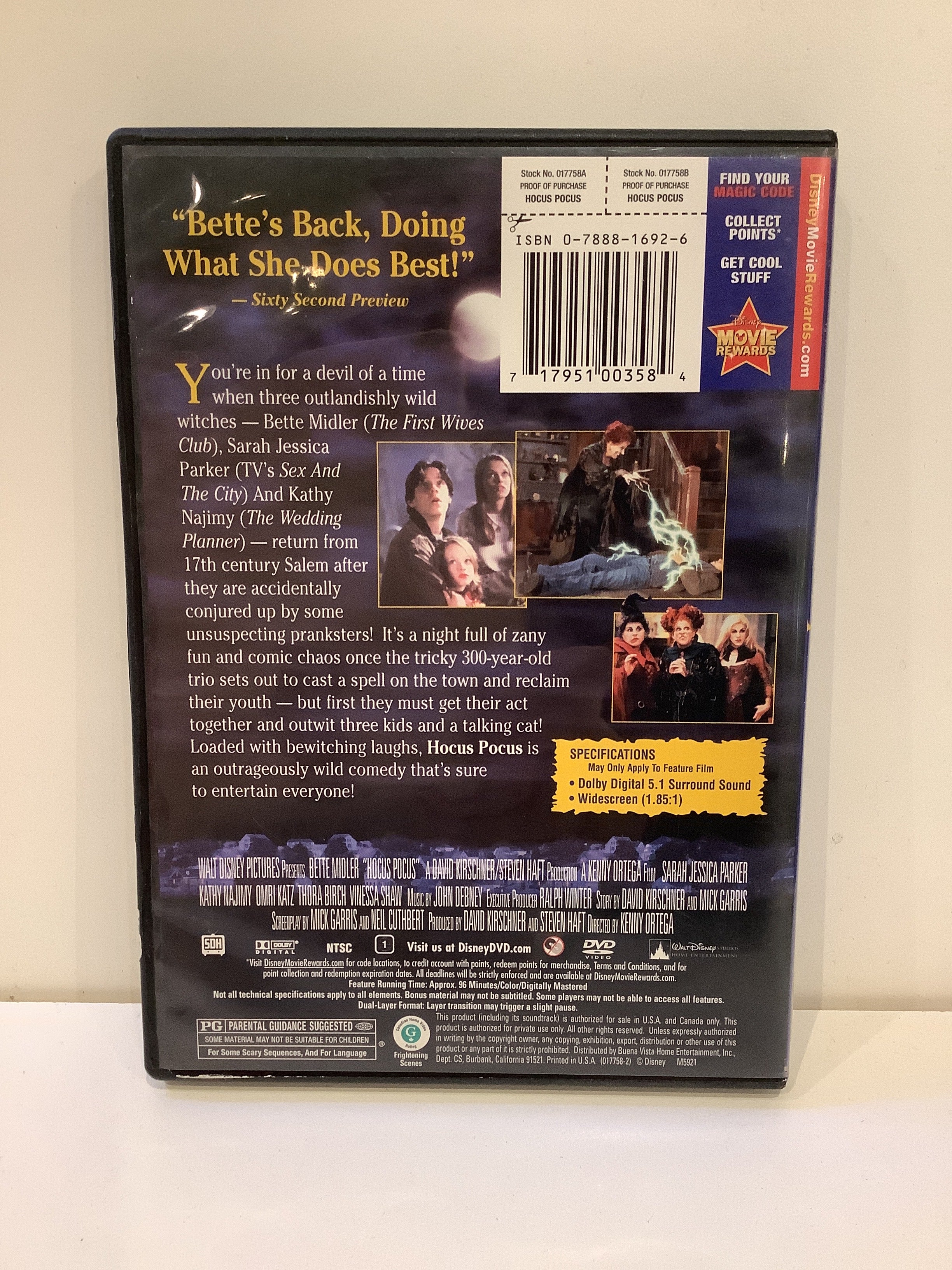 Hocus Pocus - DVD - Image 2
