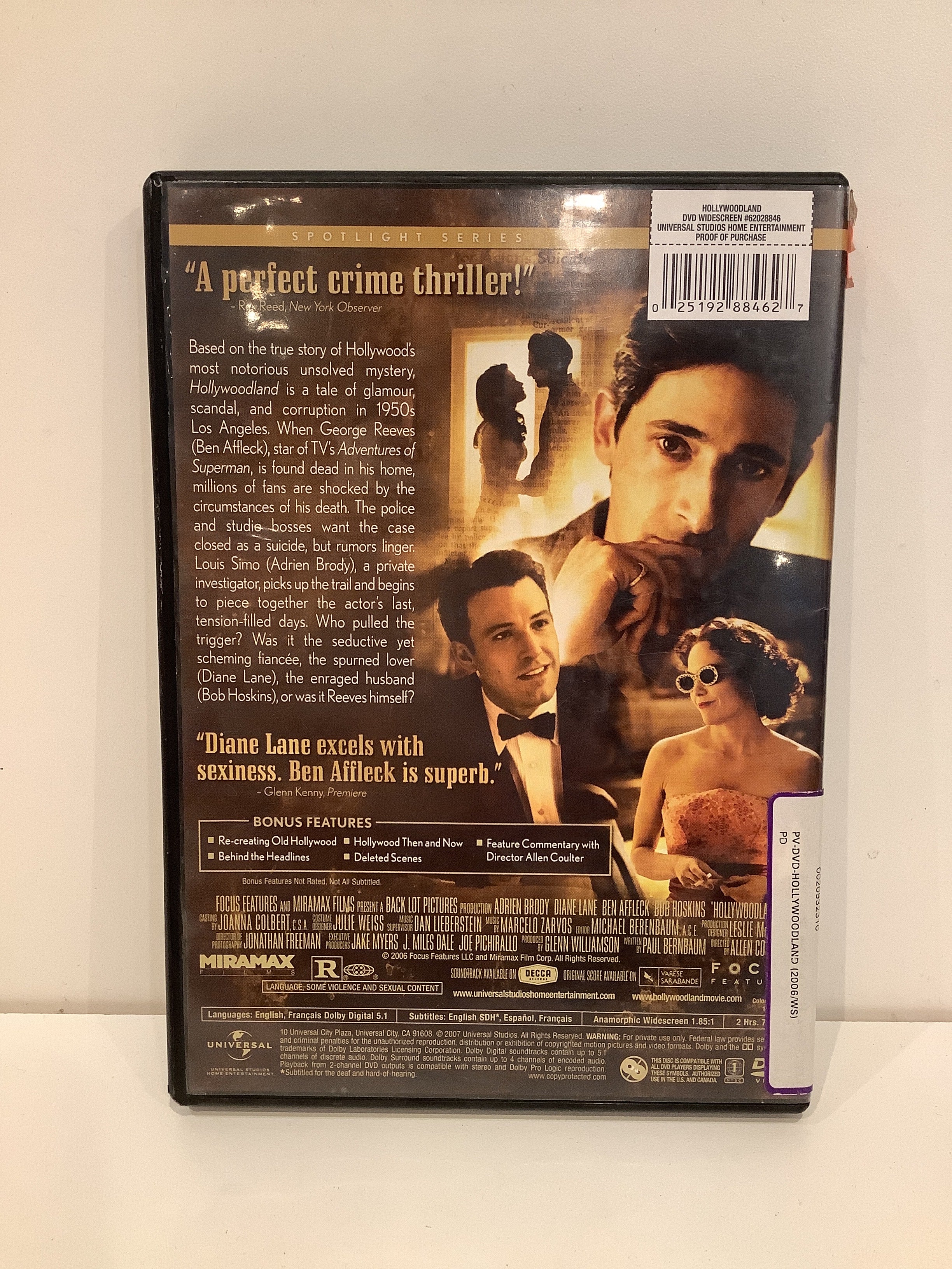 Hollywoodland - DVD - Image 2