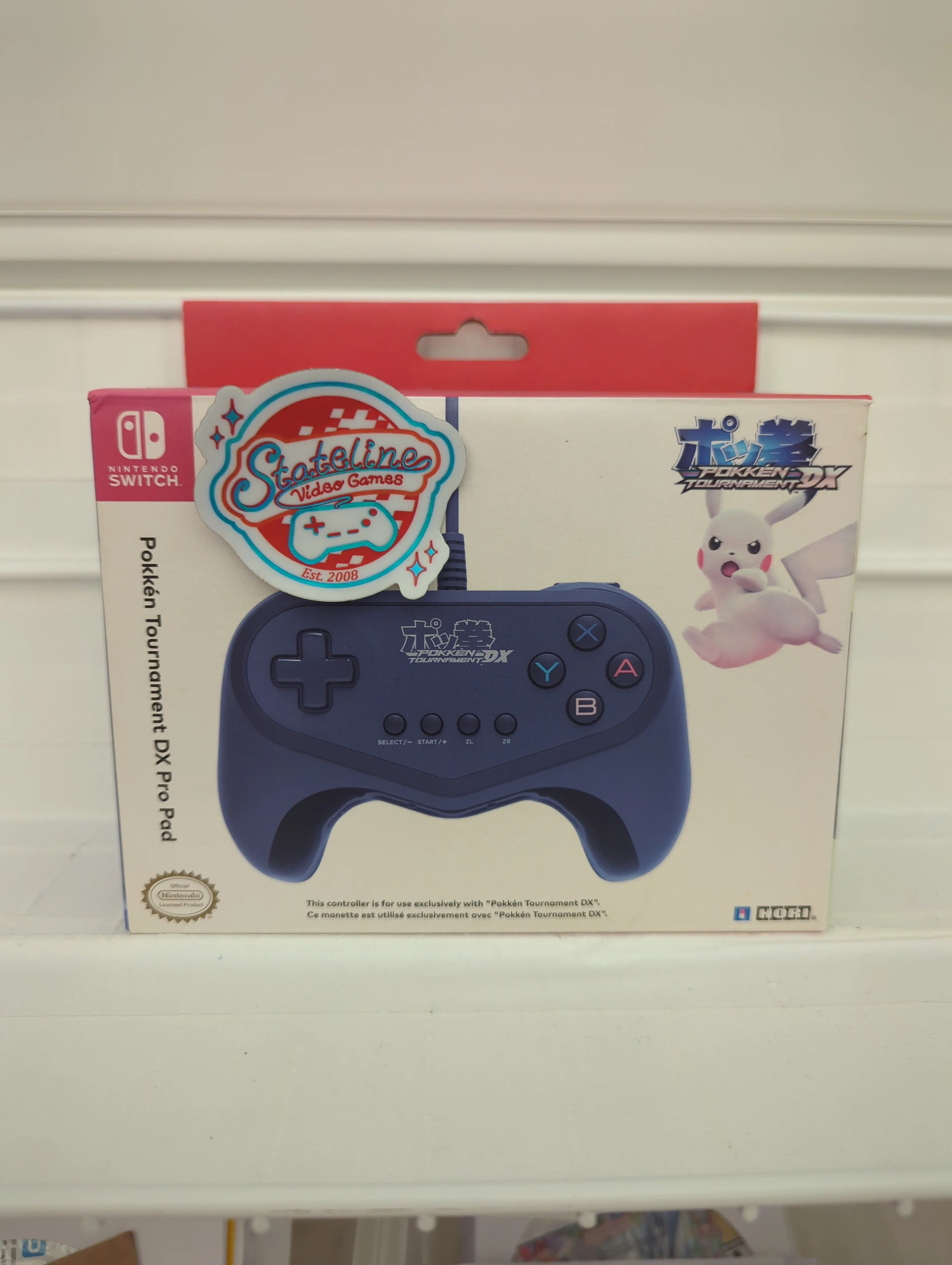 HORI Pokken Tournament DX Pro Pad Wired Controller - Nintendo Switch