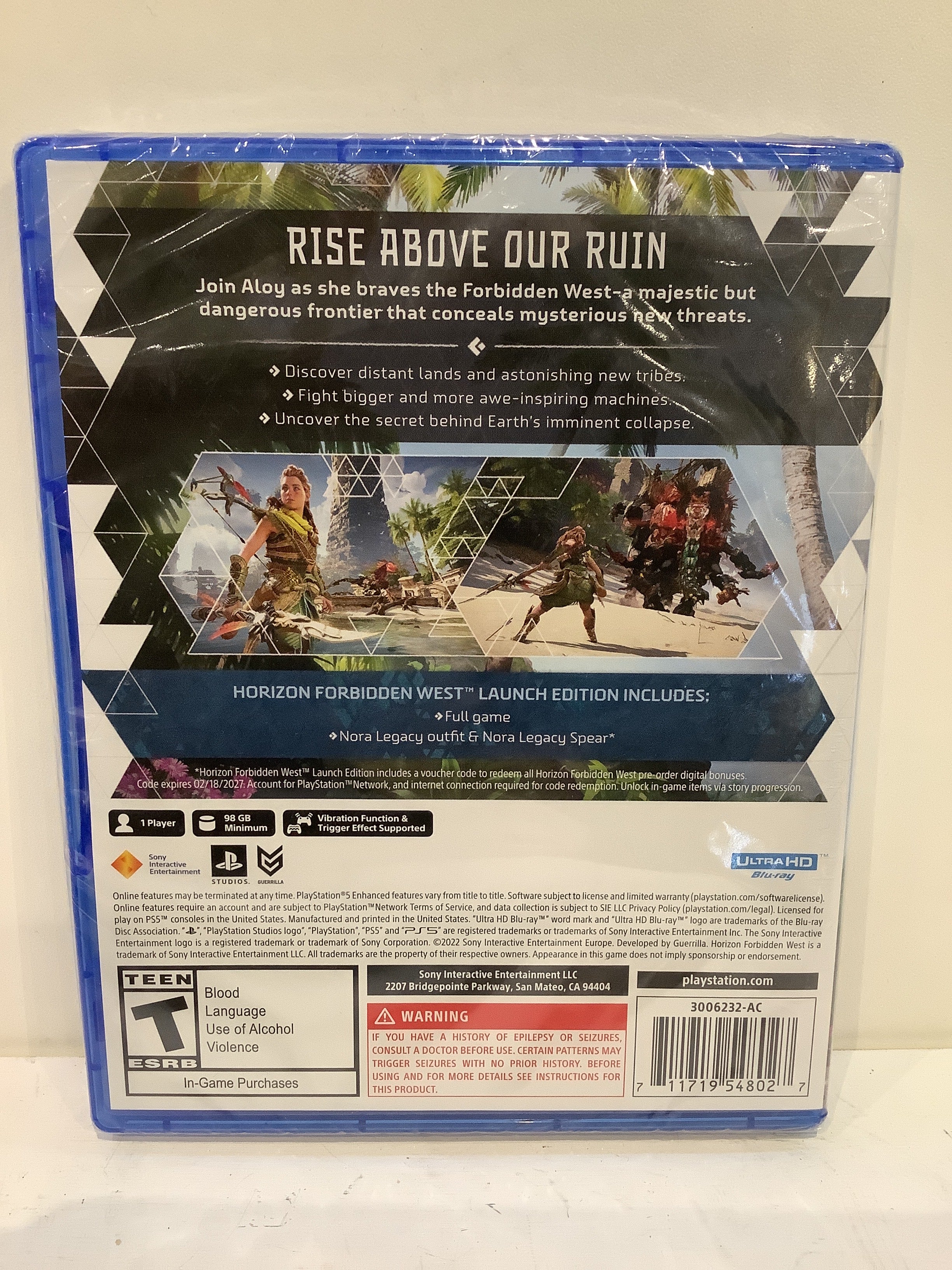 Horizon Forbidden West [Launch Edition] - Playstation 5 - Image 2