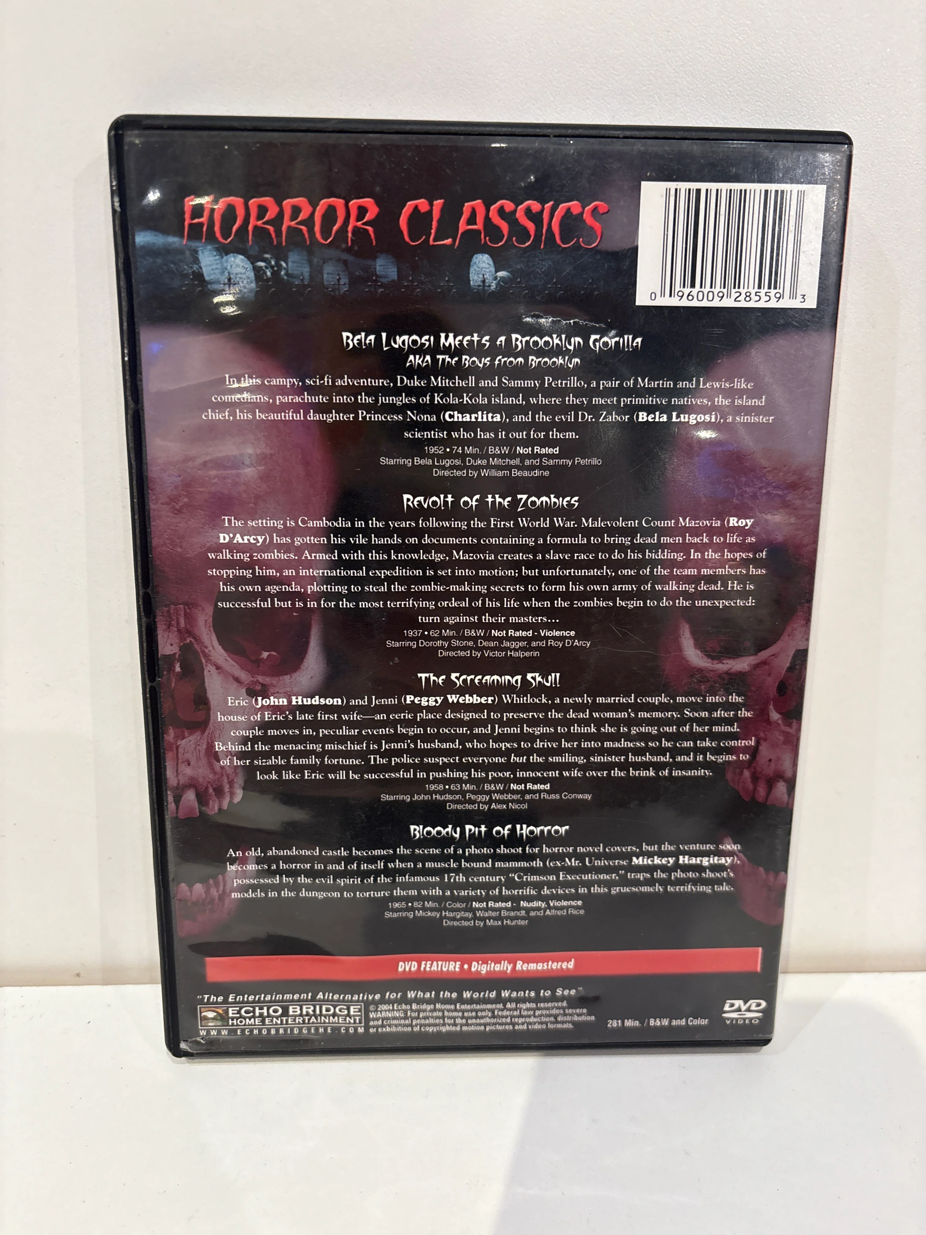 Horror Classics: 4 Movies - DVD - Image 2
