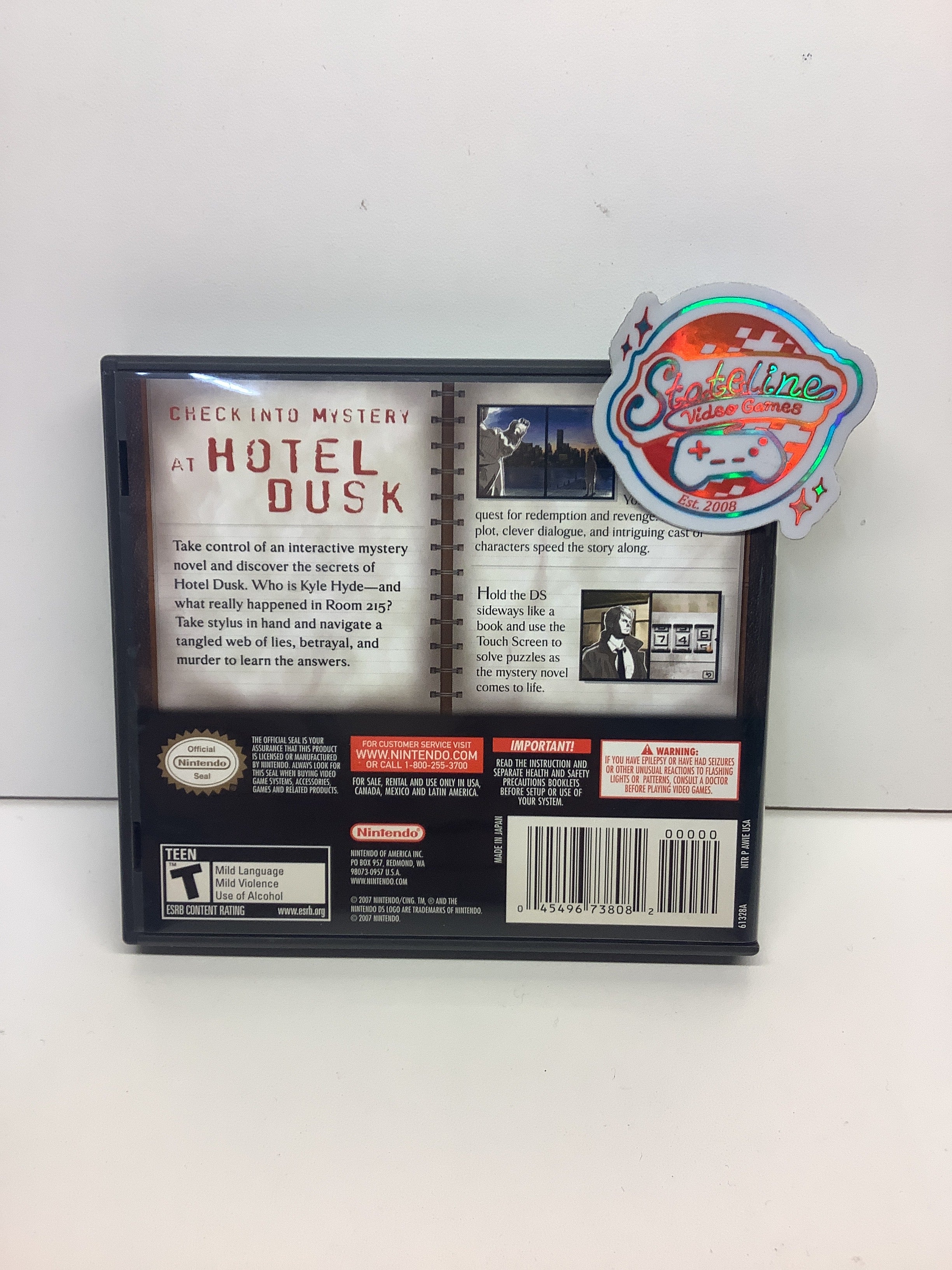 Hotel Dusk Room 215 - Nintendo DS - Image 2