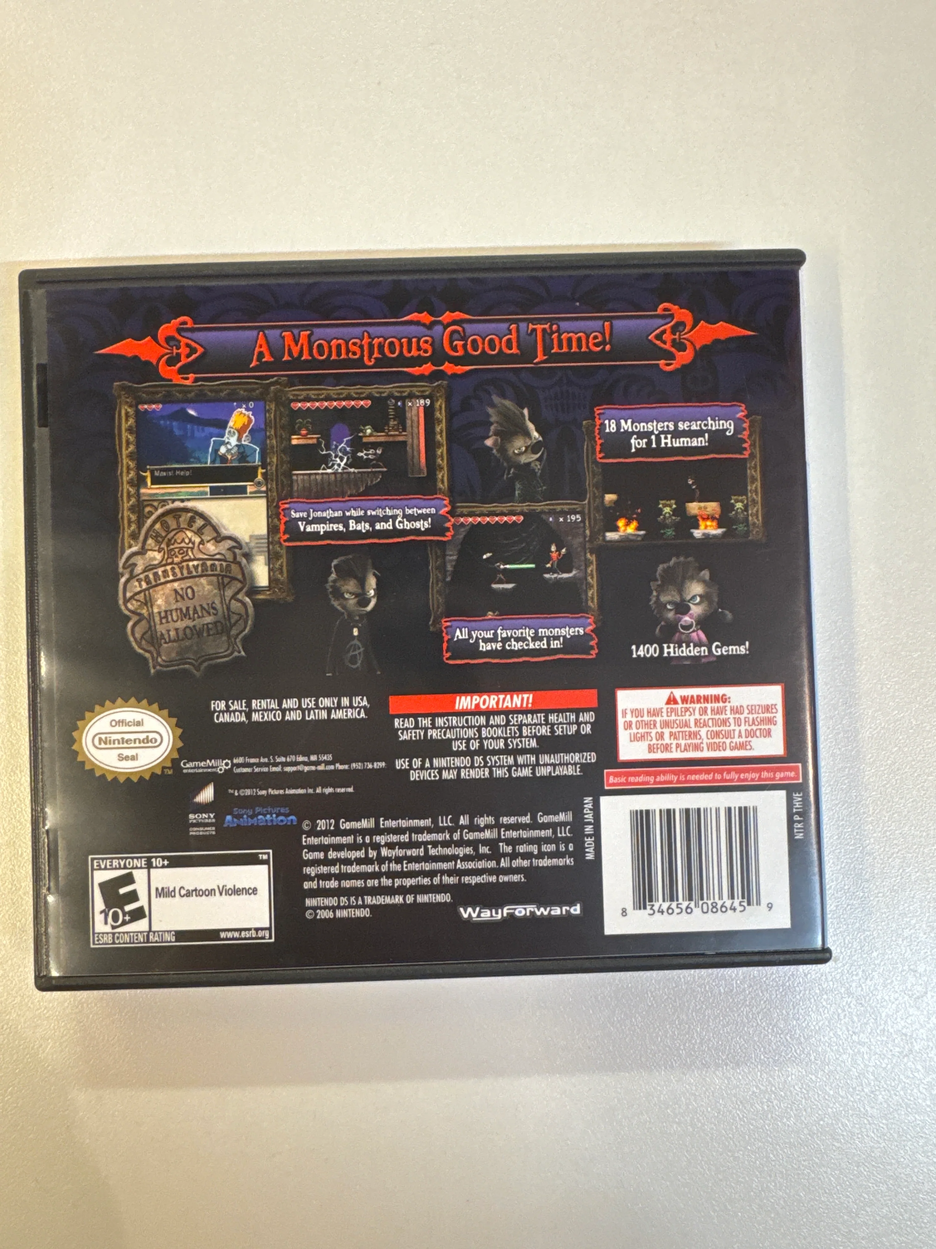 Hotel Transylvania - Nintendo DS - Image 2