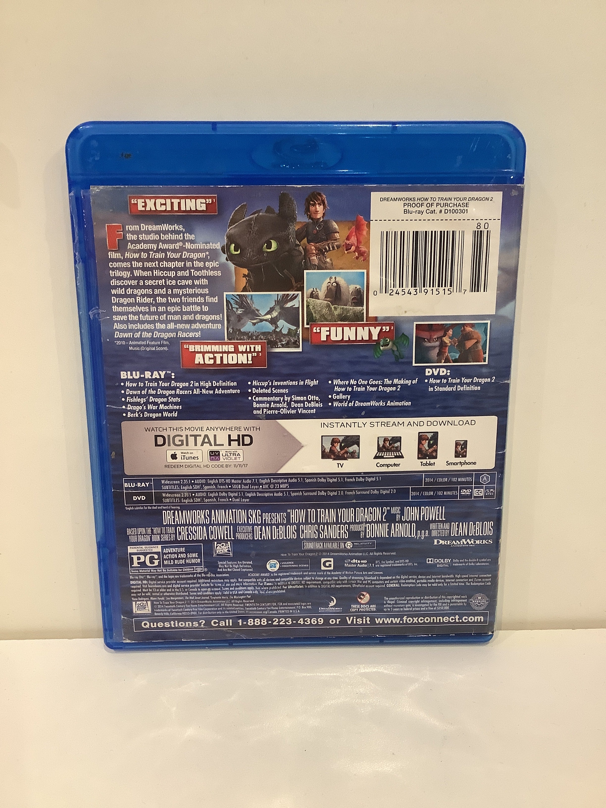 How to Train Your Dragon 2 - Blu-Ray - Image 2