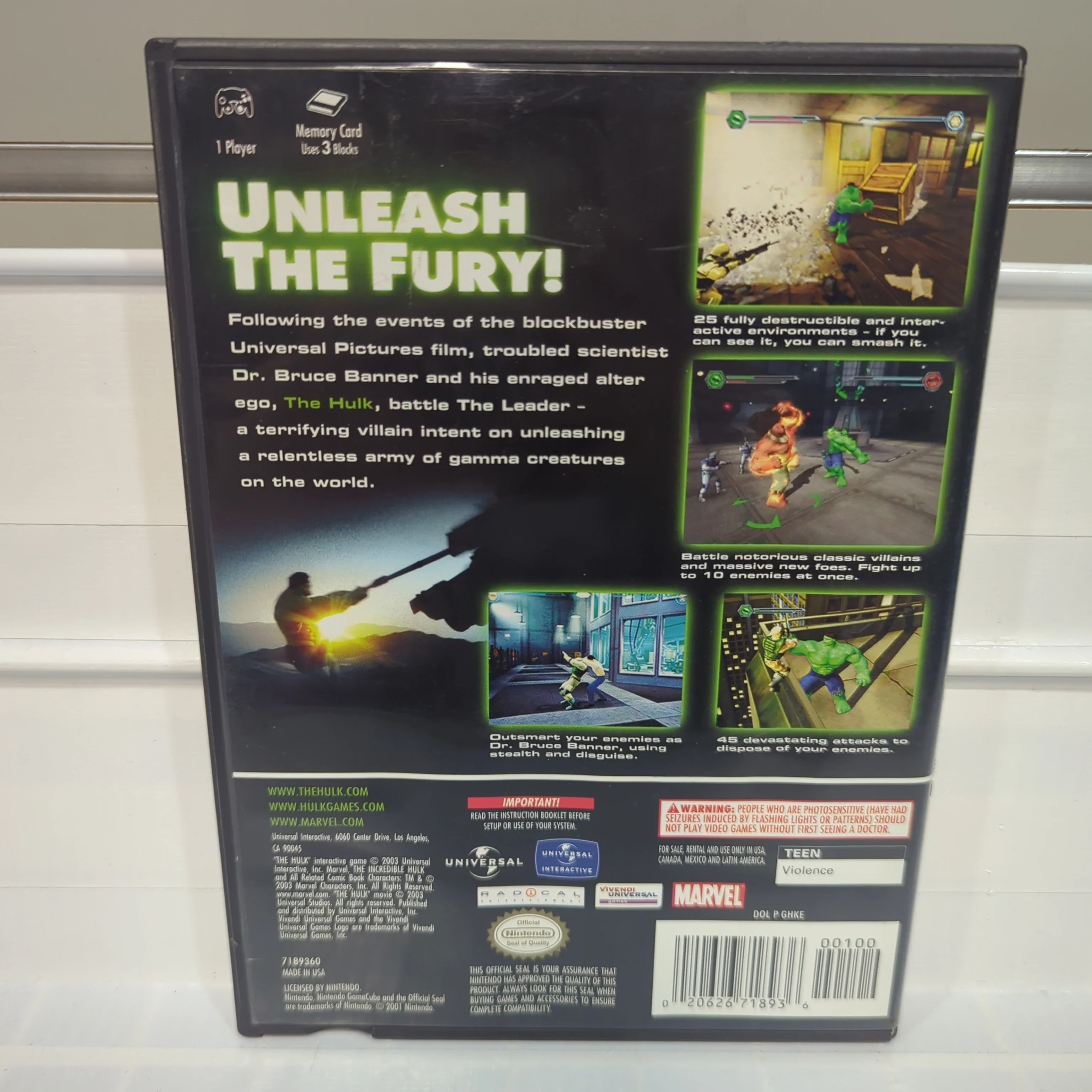 Hulk - Gamecube - Image 2