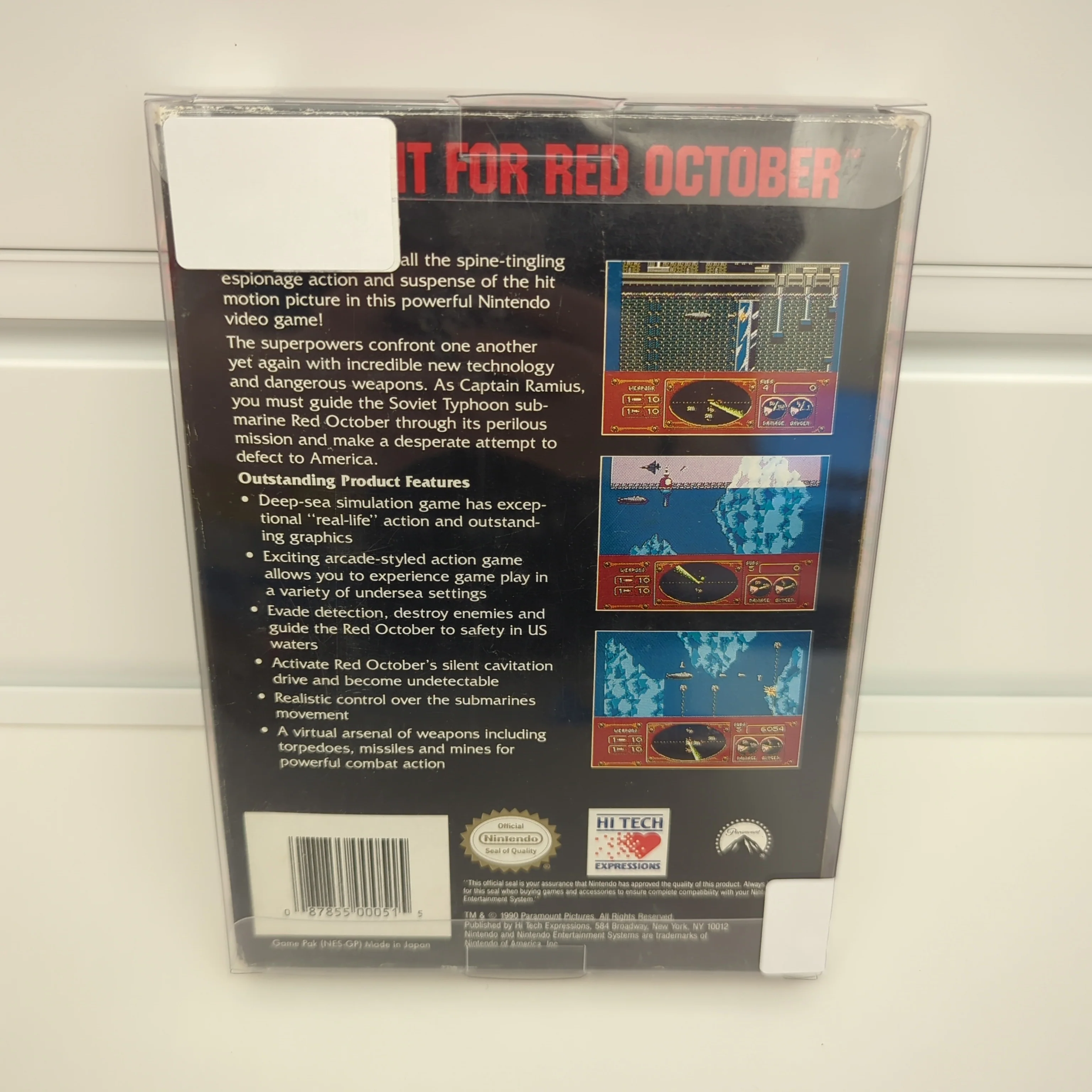 Hunt for Red October - NES - Image 3