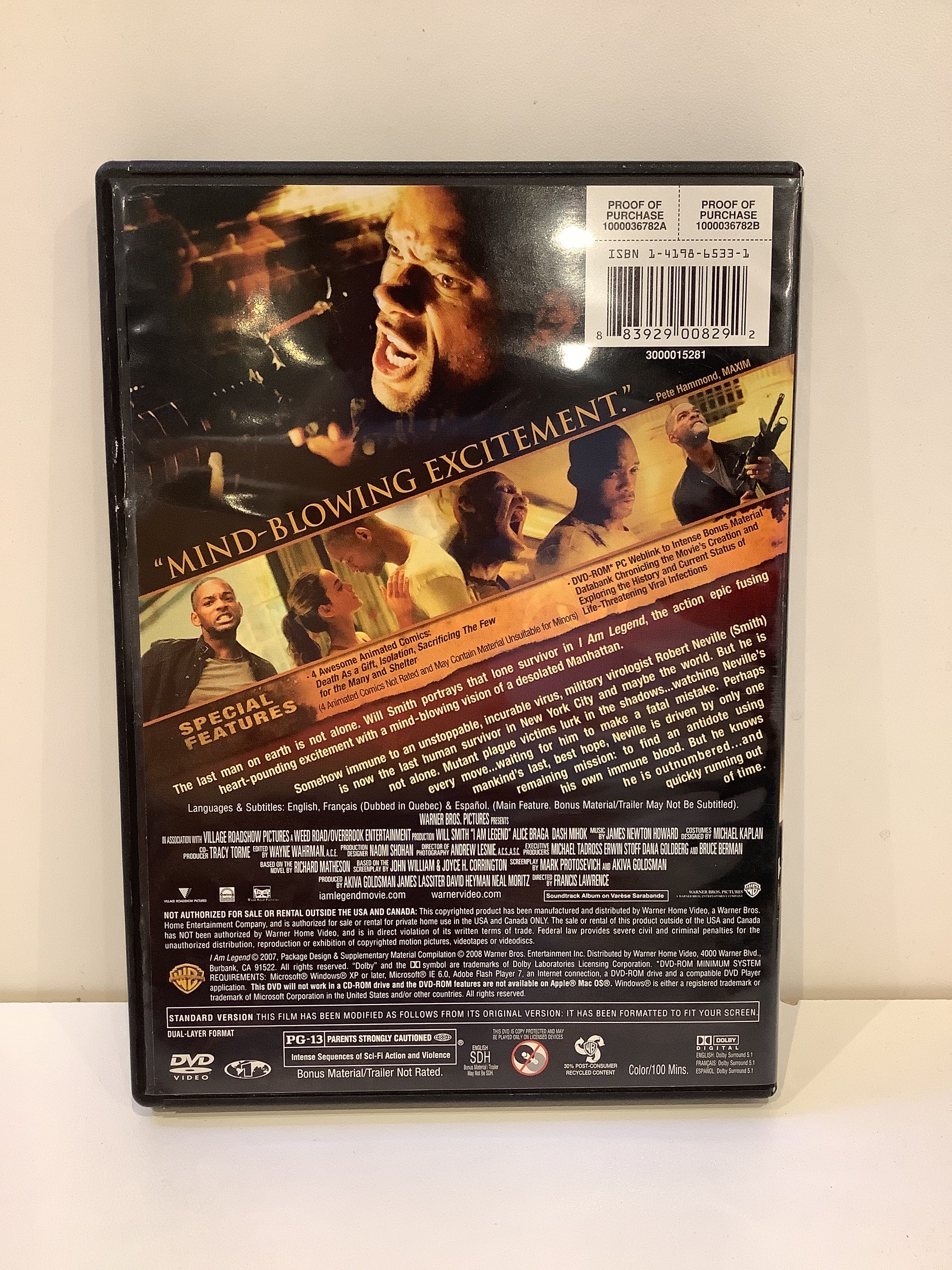 I Am Legend - DVD - Image 2