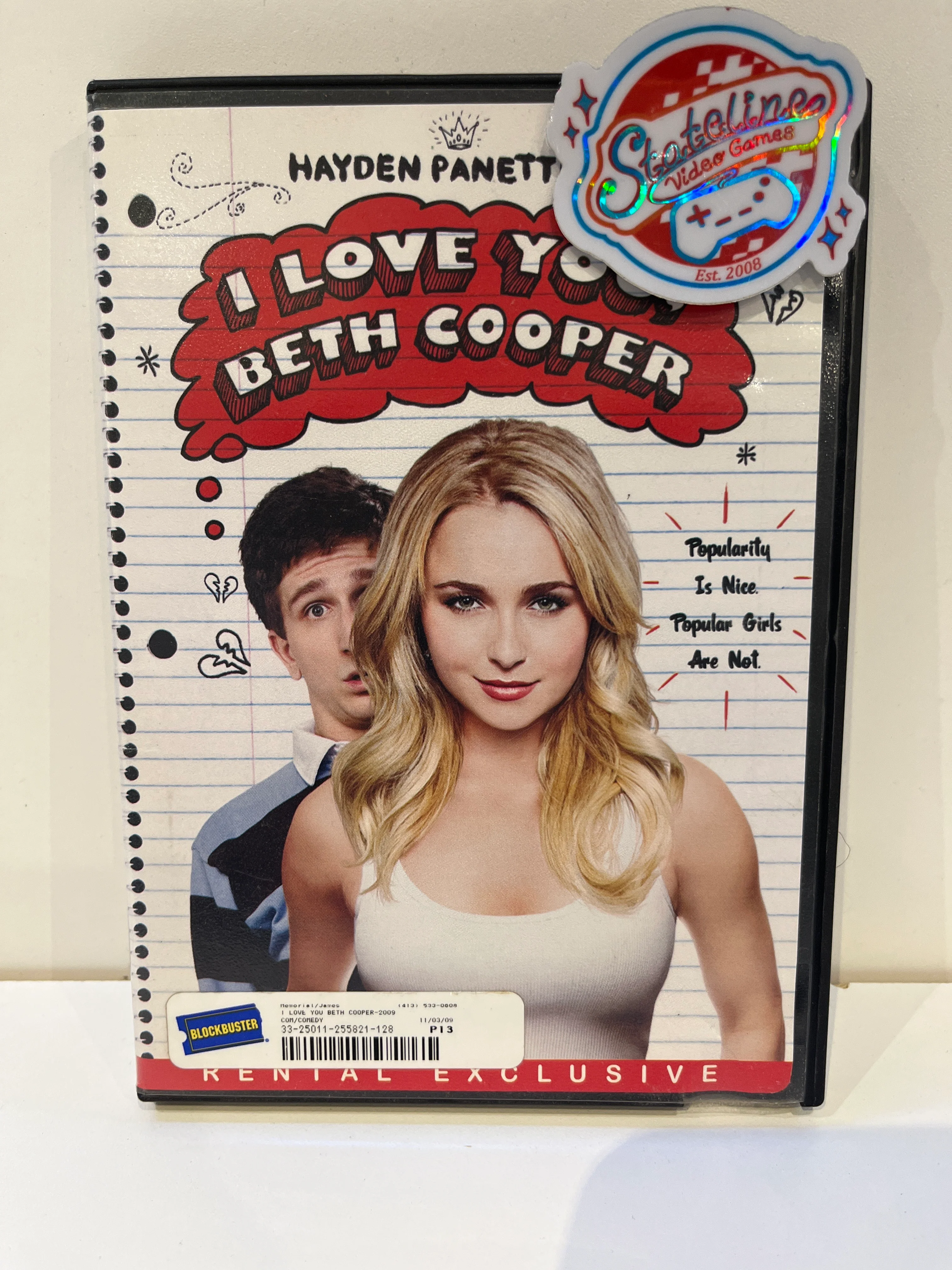 I Love You, Beth Cooper - DVD
