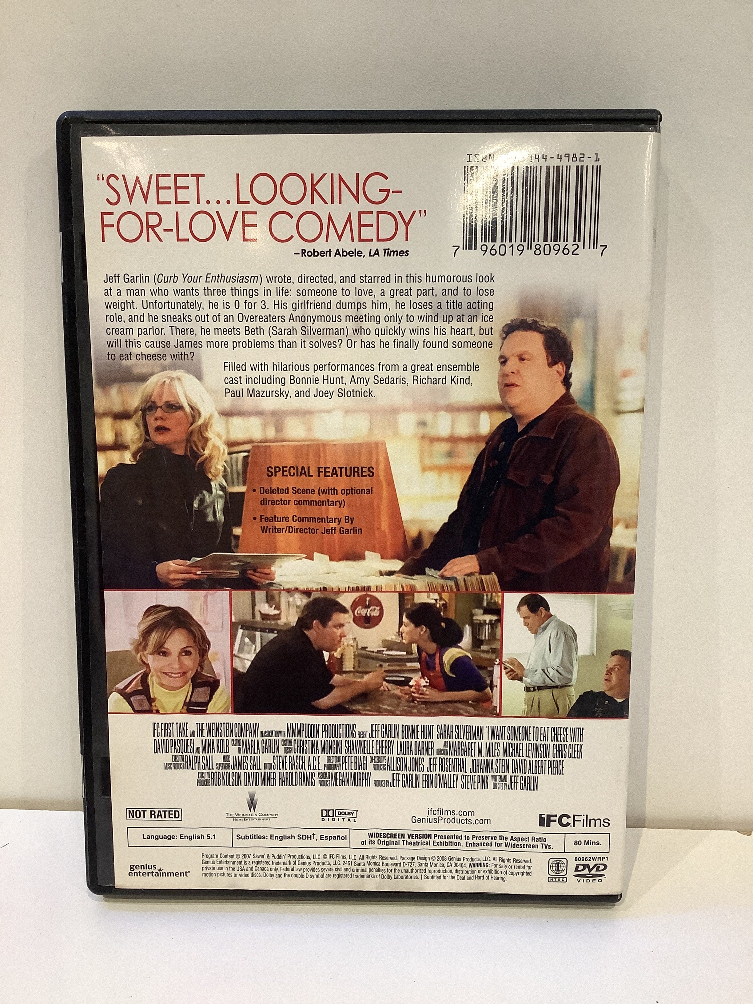 I Want Someone to Eat  Cheese With - DVD - Image 2