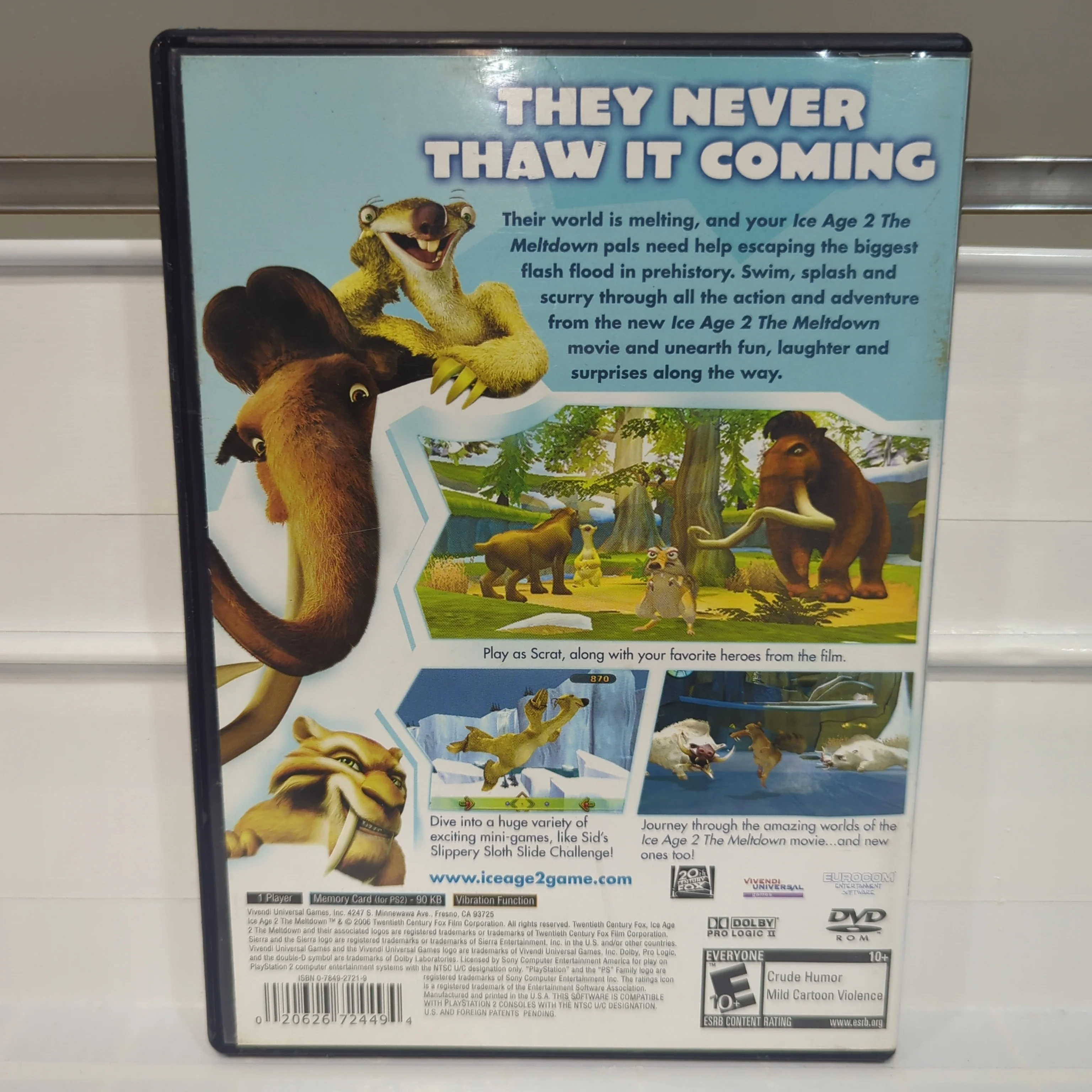 Ice Age 2 The Meltdown - Playstation 2 - Image 2