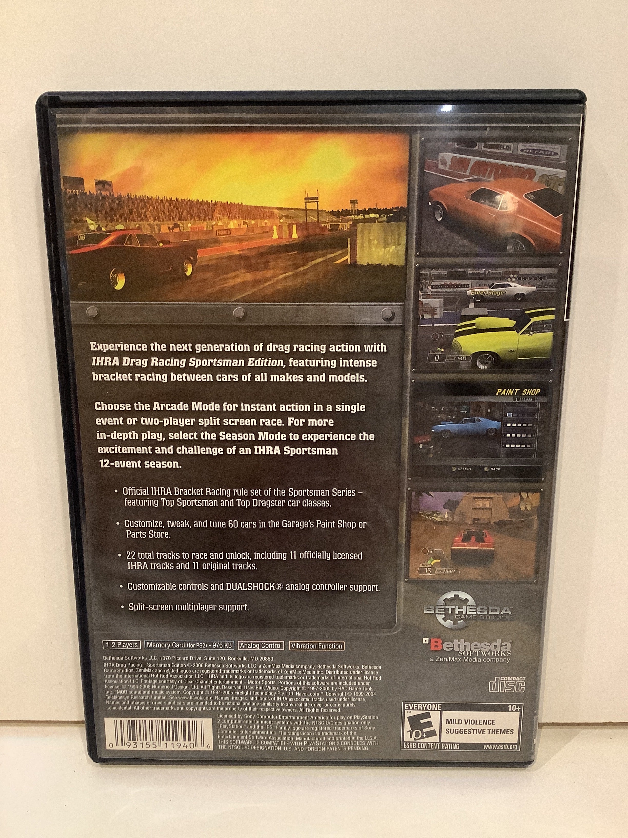 IHRA Drag Racing Sportsman Edition - Playstation 2 - Image 2