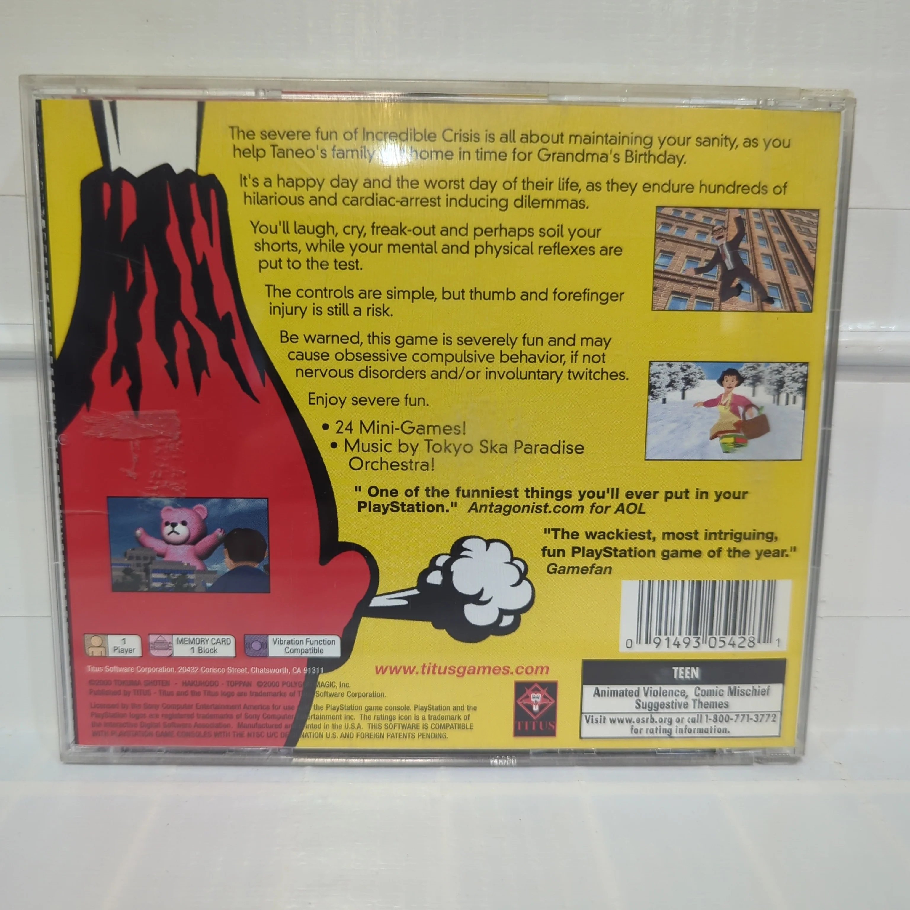 Incredible Crisis - Playstation - Image 2