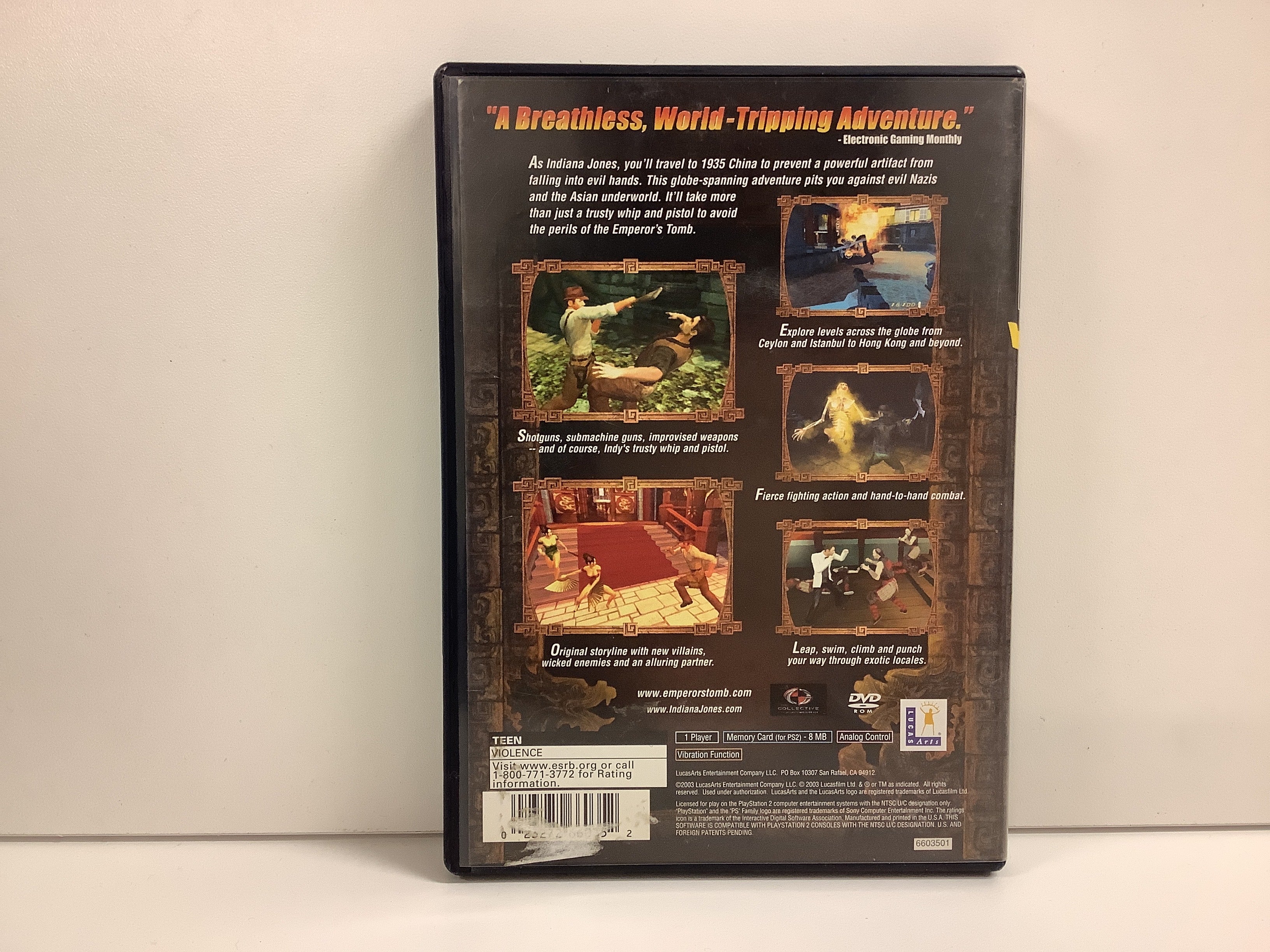 Indiana Jones and the Emperor's Tomb - Playstation 2 - Image 2