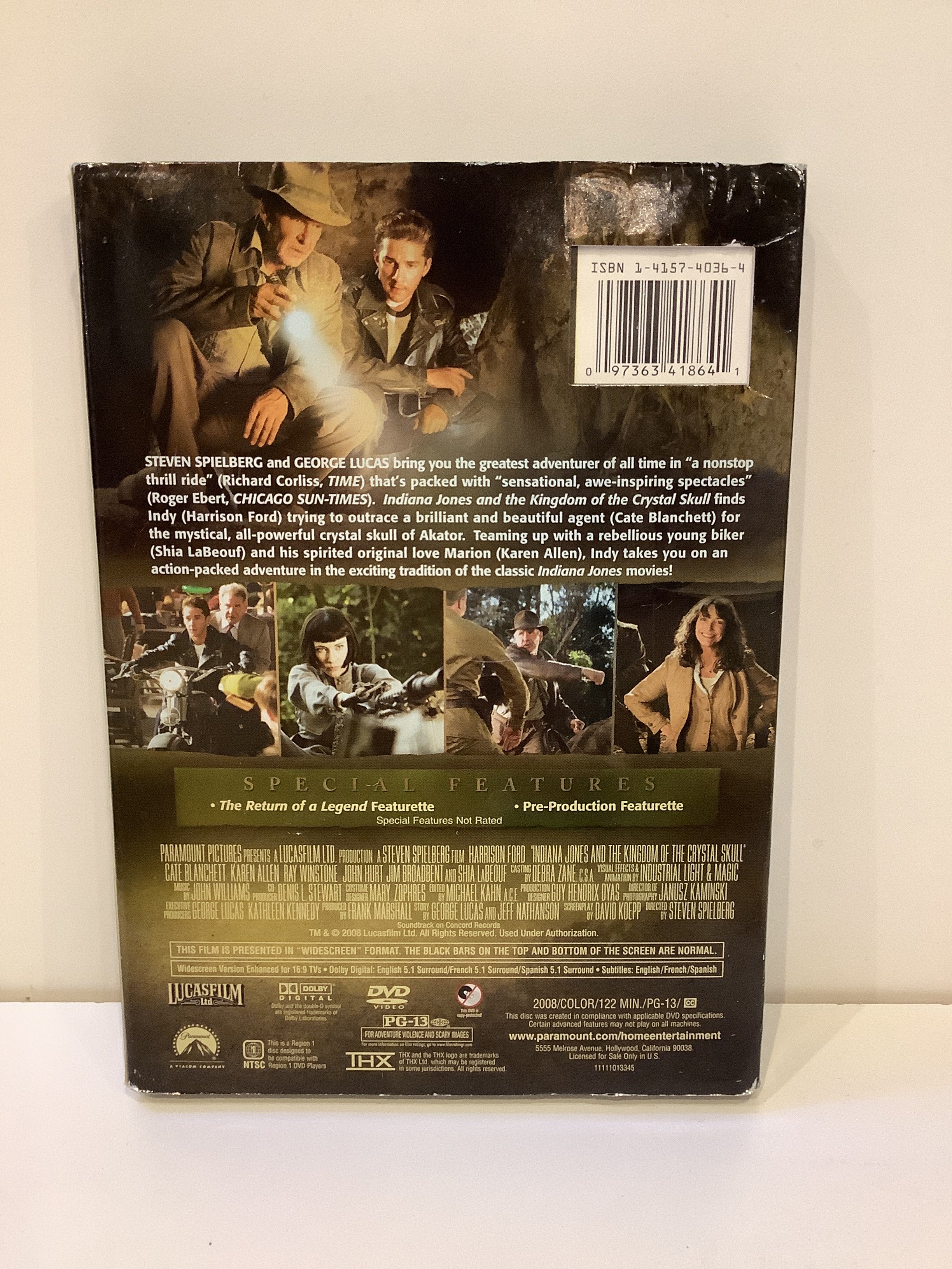 Indiana Jones and the Kingdom of the Crystal Skull - DVD - Image 2