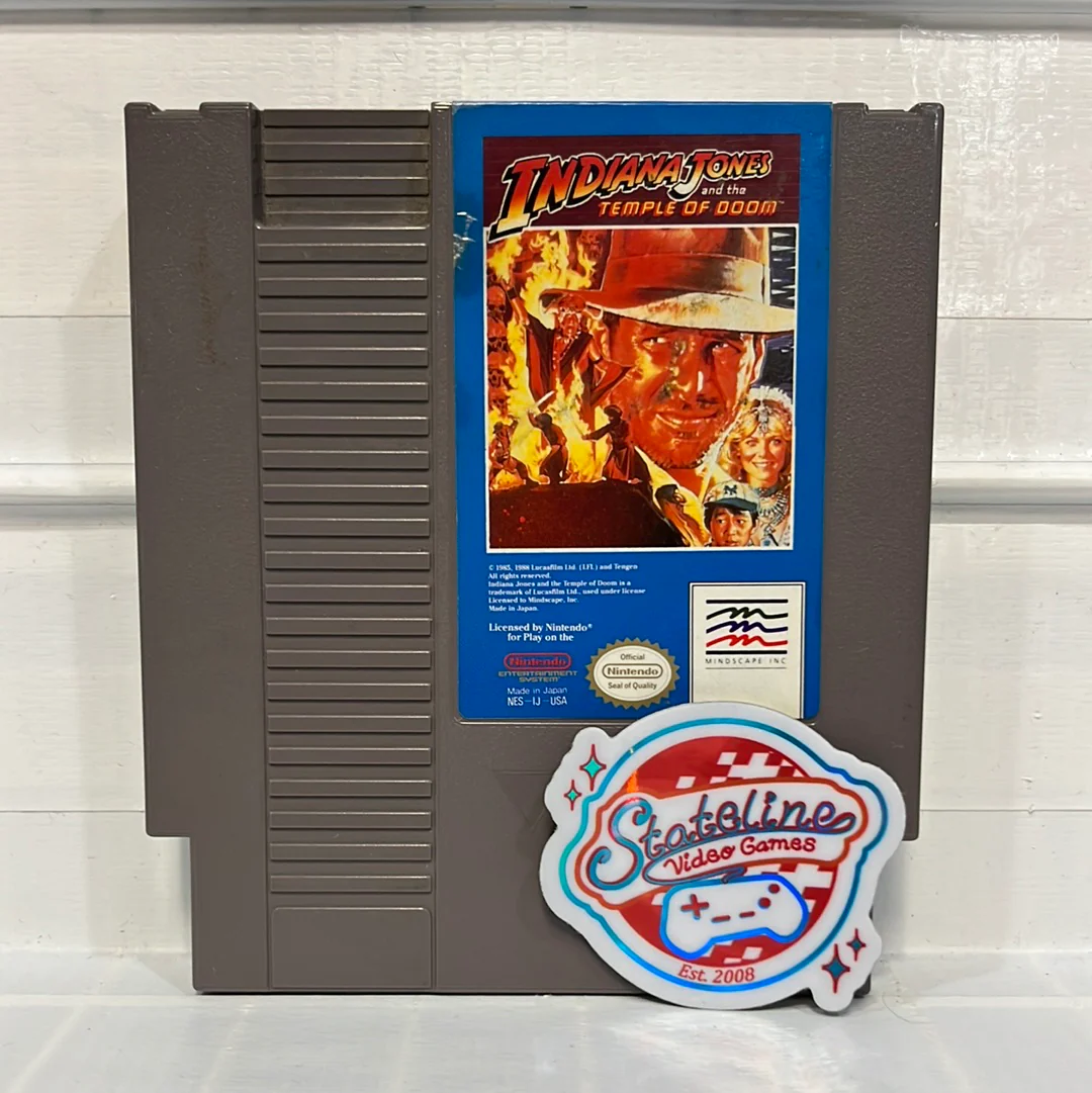 Indiana Jones and the Temple of Doom - NES