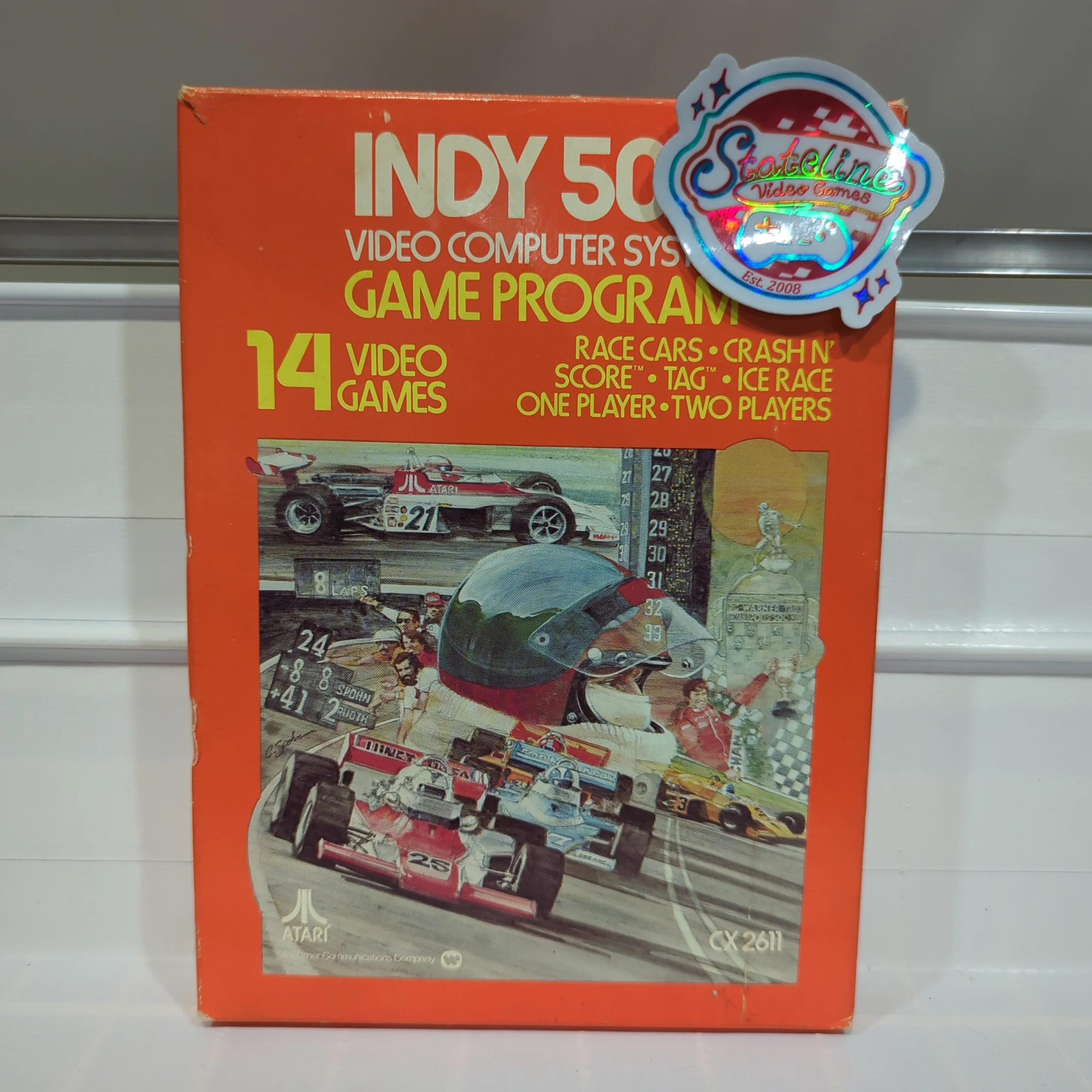 Indy 500 [Text Label] - Atari 2600 - Image 2