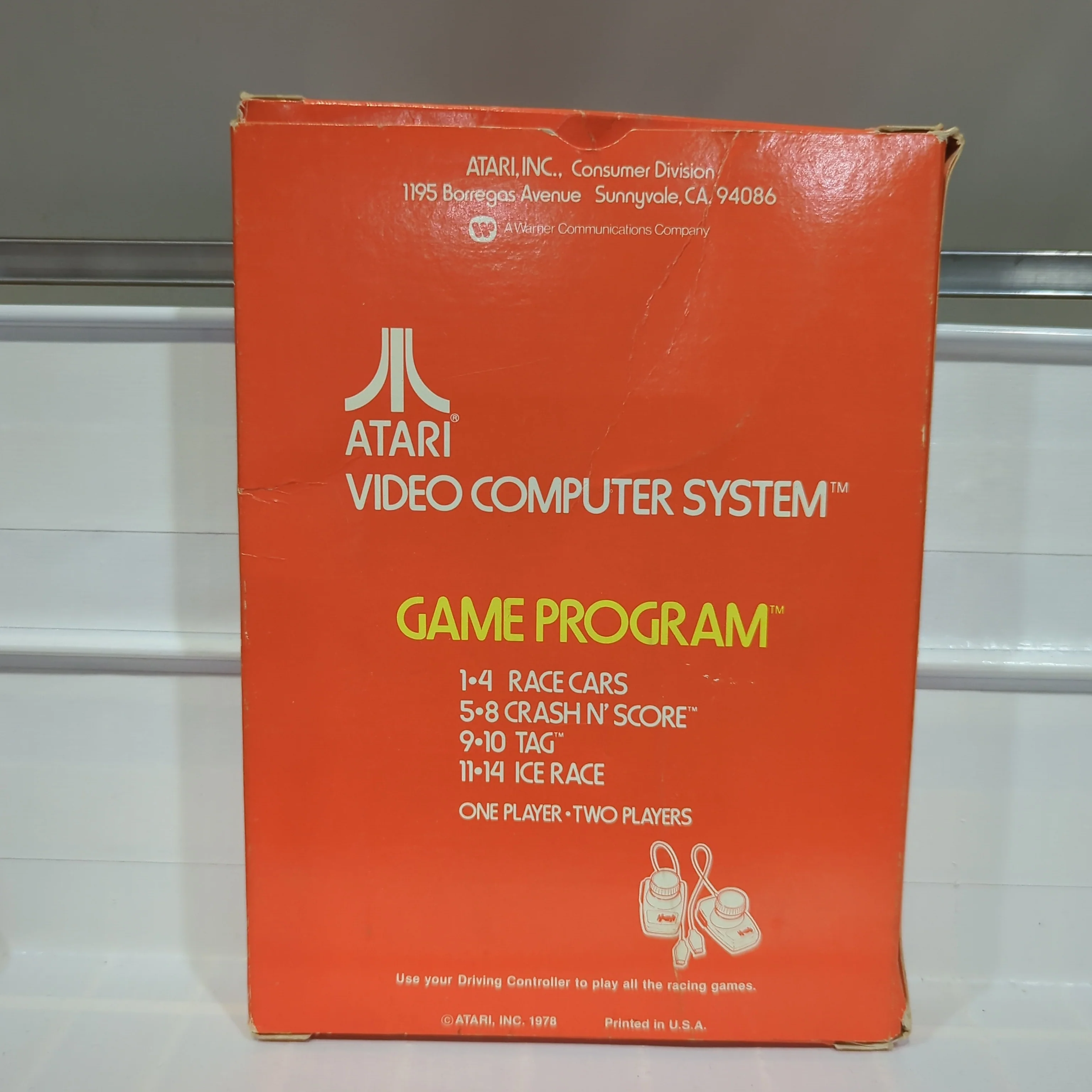 Indy 500 [Text Label] - Atari 2600 - Image 3