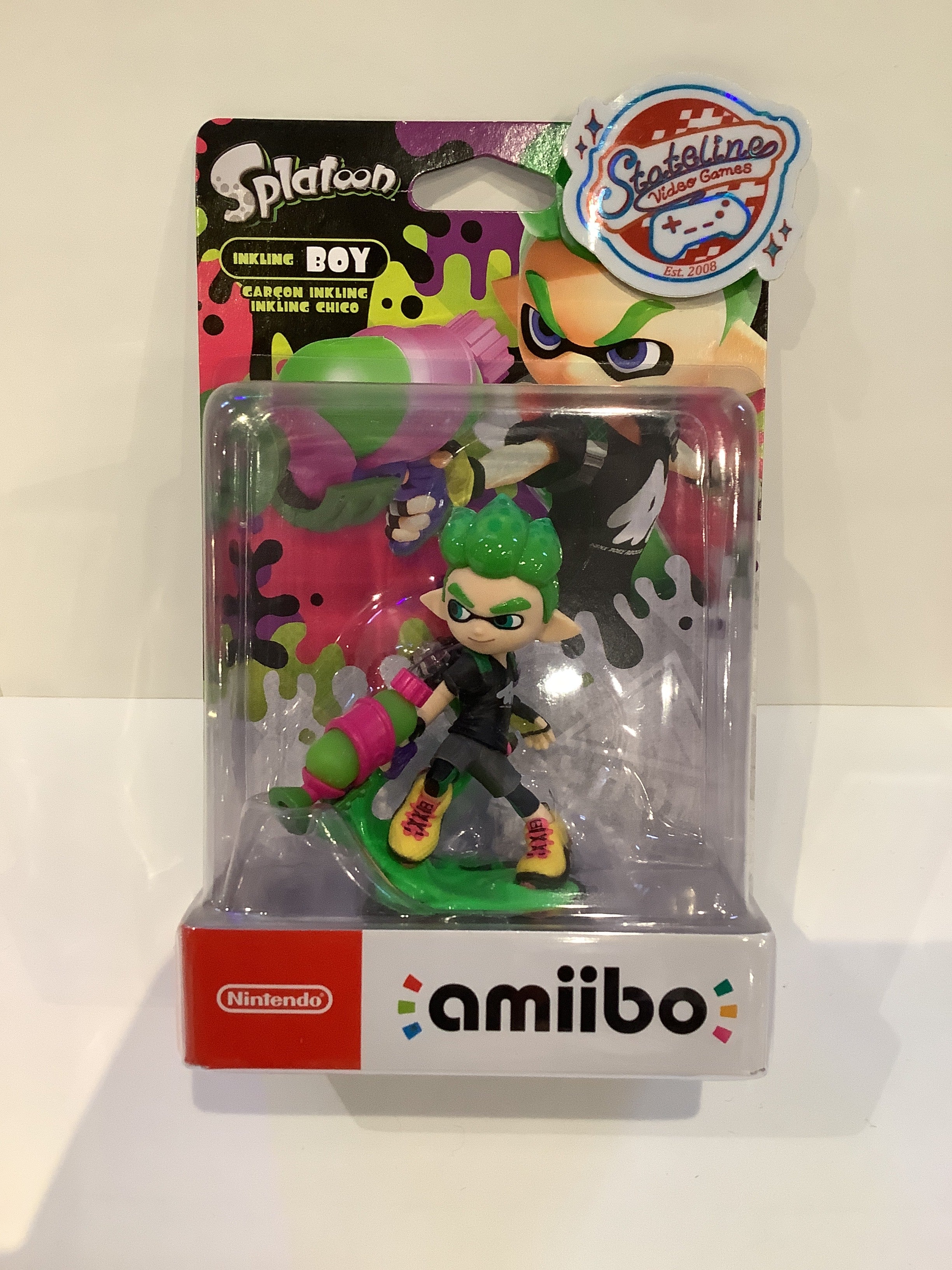 Inkling Boy - Neon Green - Amiibo