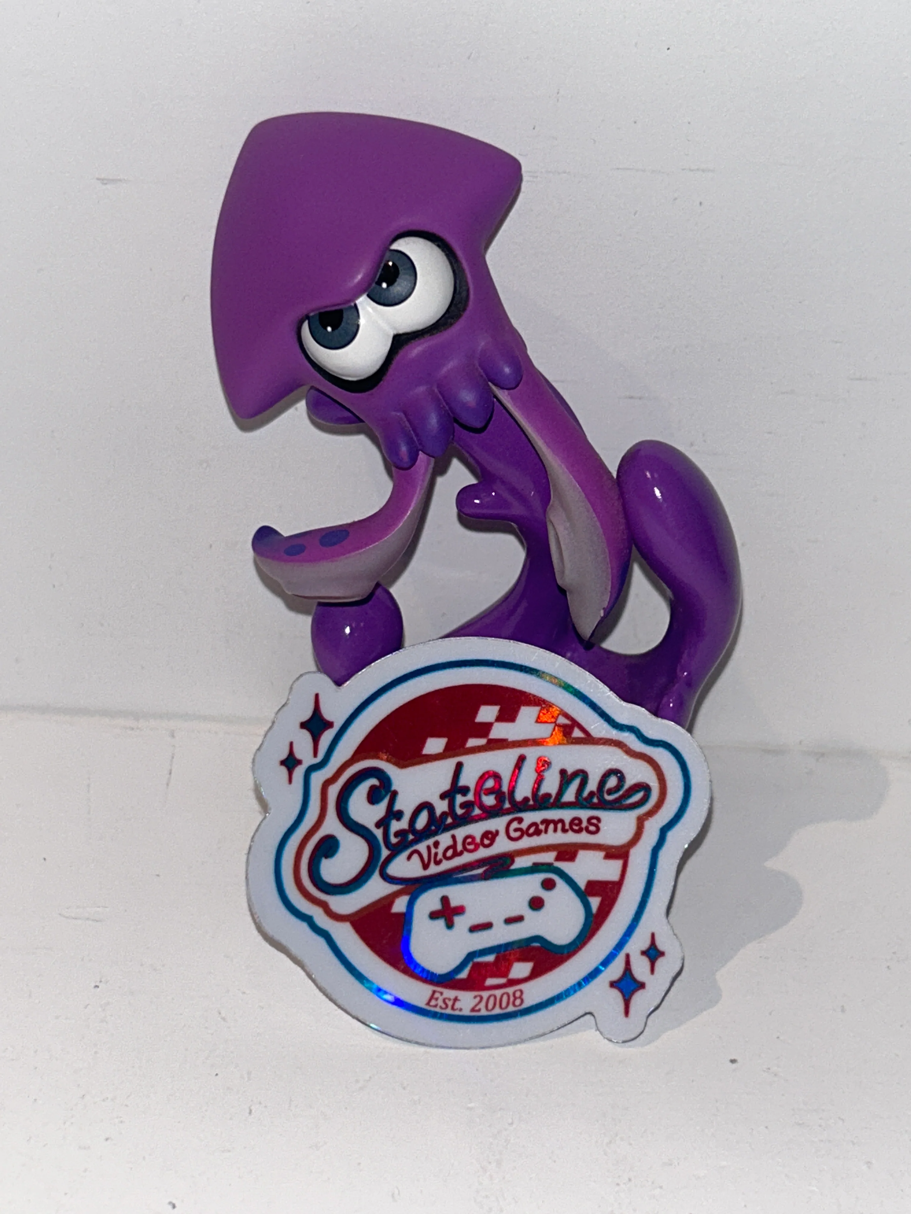 Inkling Squid - Neon Purple - Amiibo