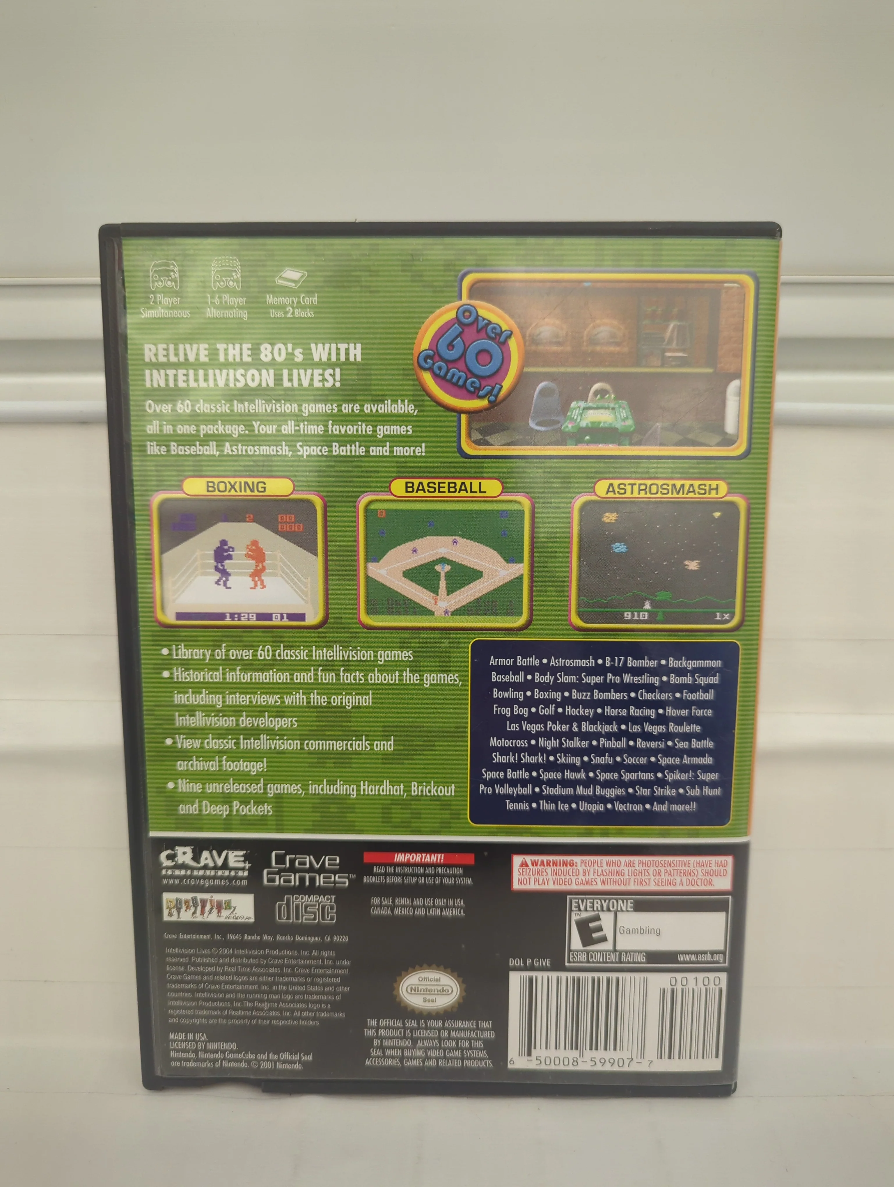 Intellivision Lives - Gamecube - Image 2