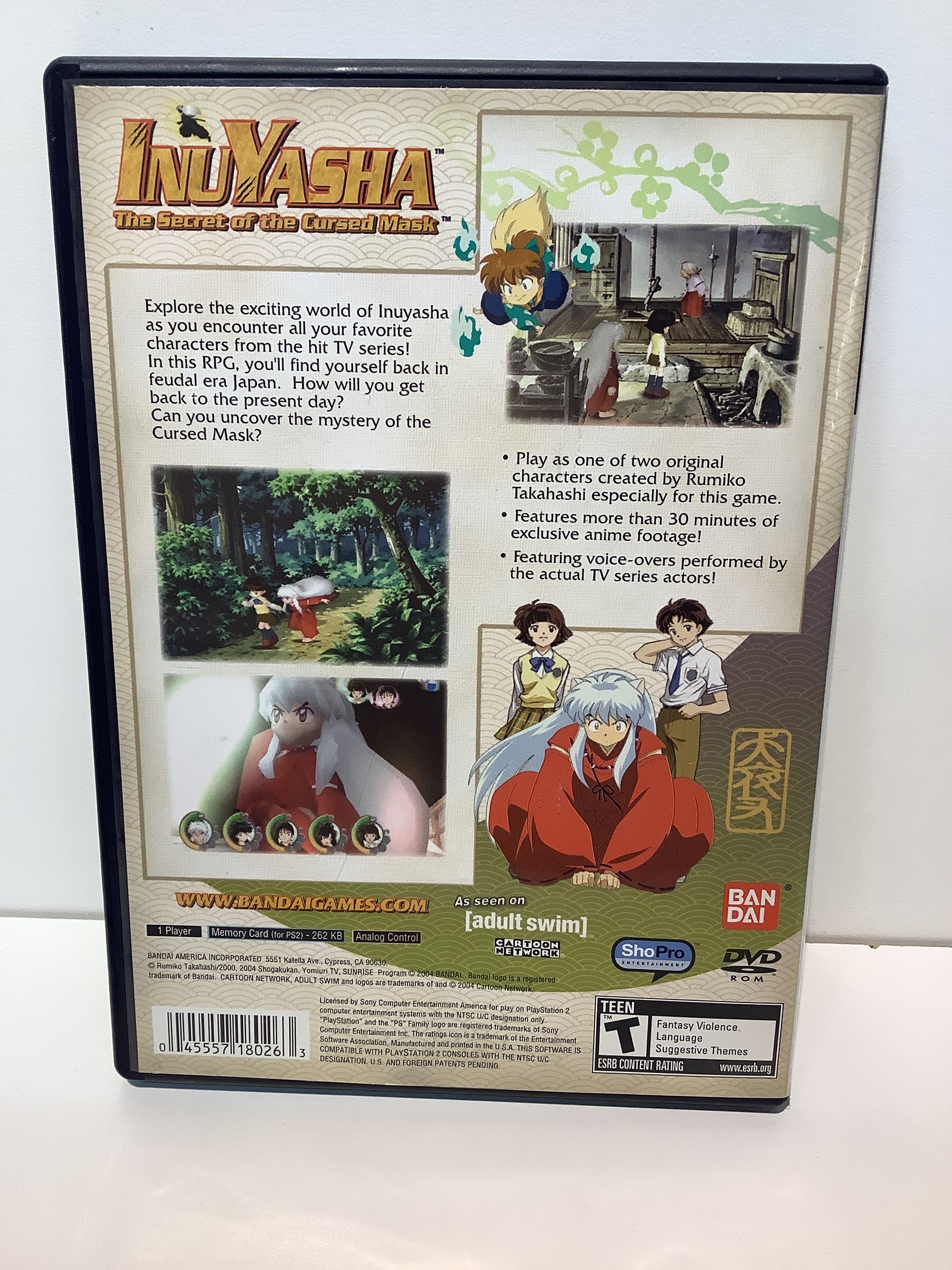 Inuyasha Secret of the Cursed Mask - Playstation 2 - Image 2