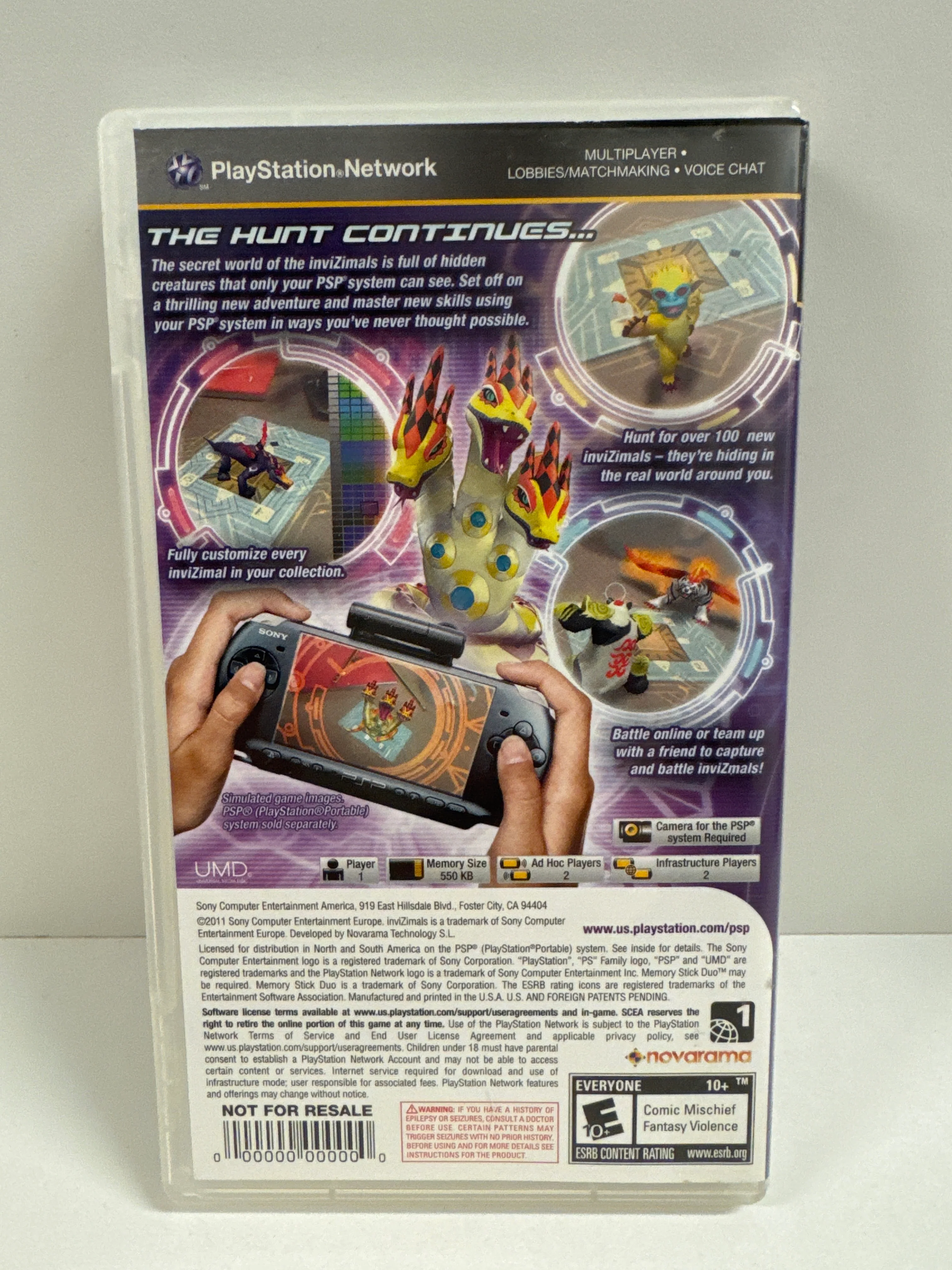 Invizimals: Shadow Zone - PSP - Image 2