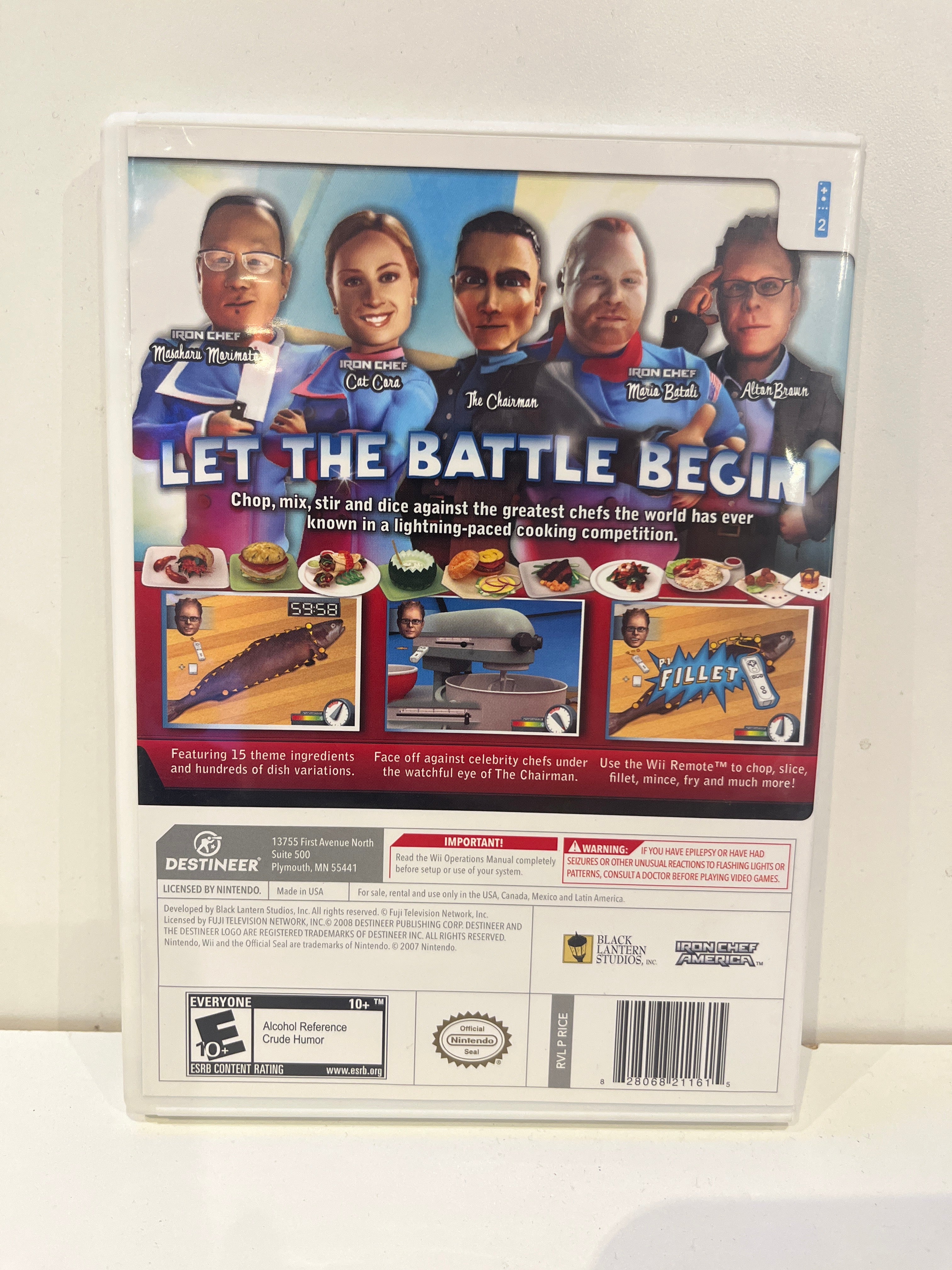 Iron Chef America Supreme Cuisine - Wii - Image 2