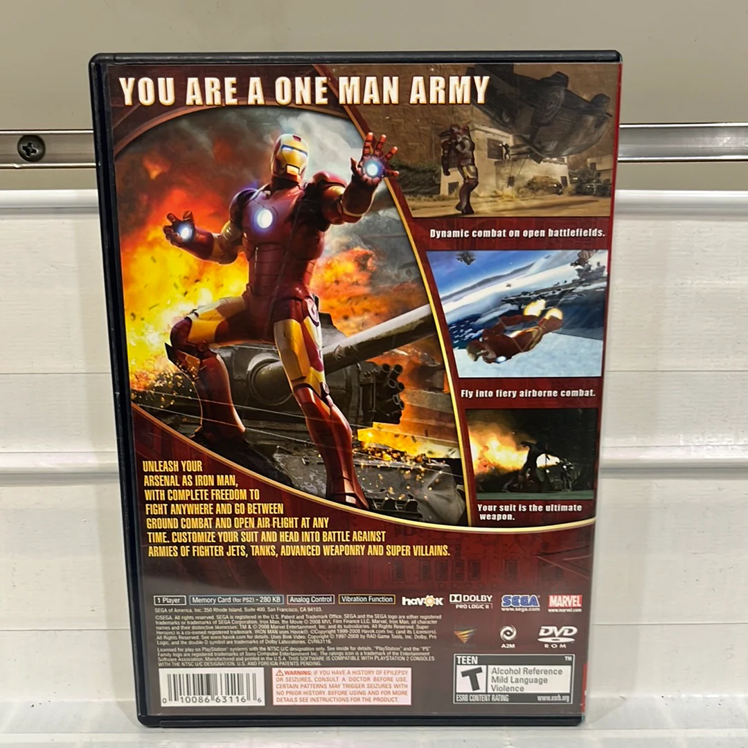 Iron Man - Playstation 2 - Image 2