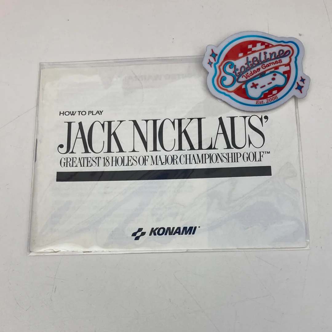 Jack Nicklaus Golf - NES - Image 2