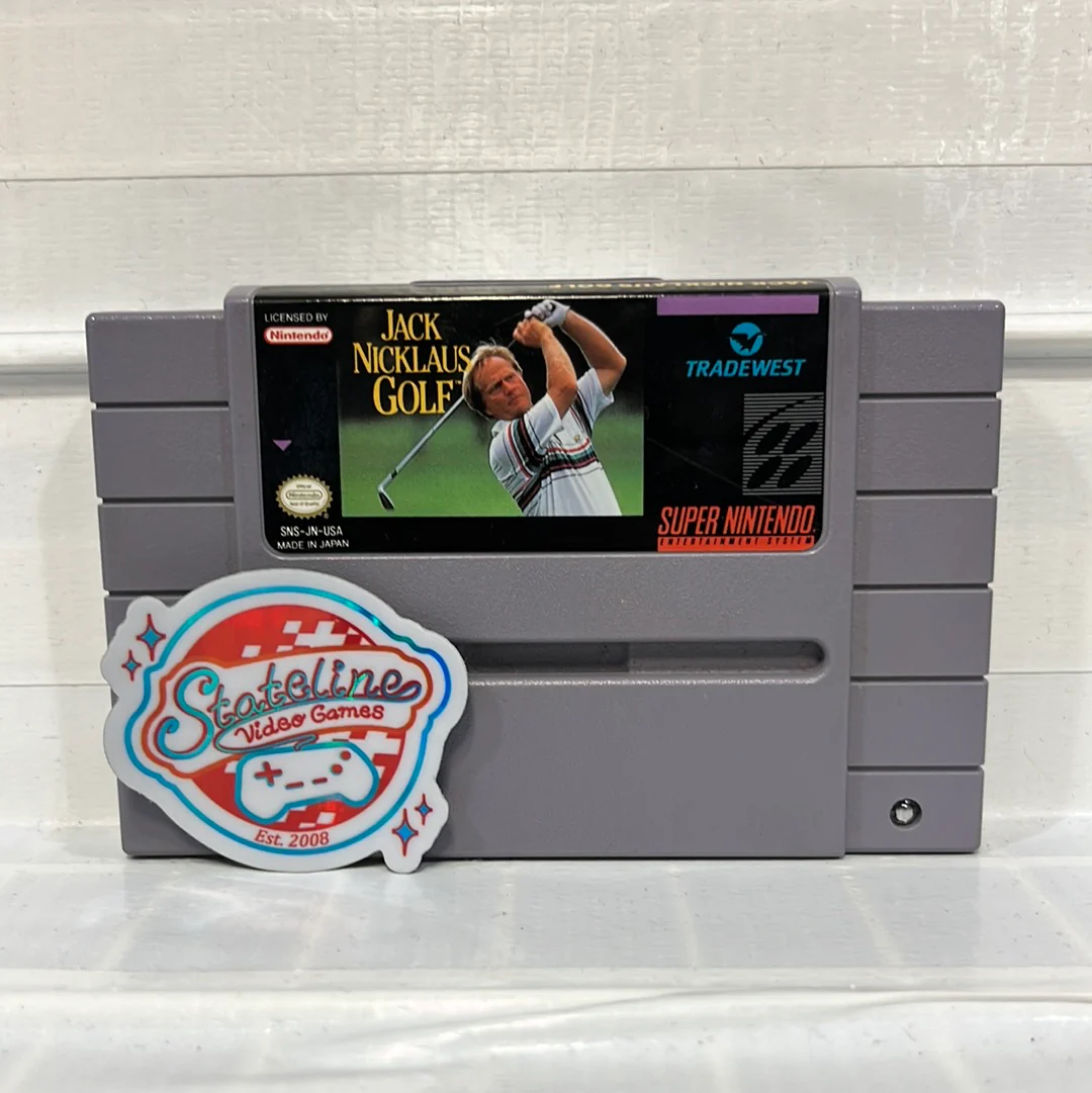 Jack Nicklaus Golf - Super Nintendo
