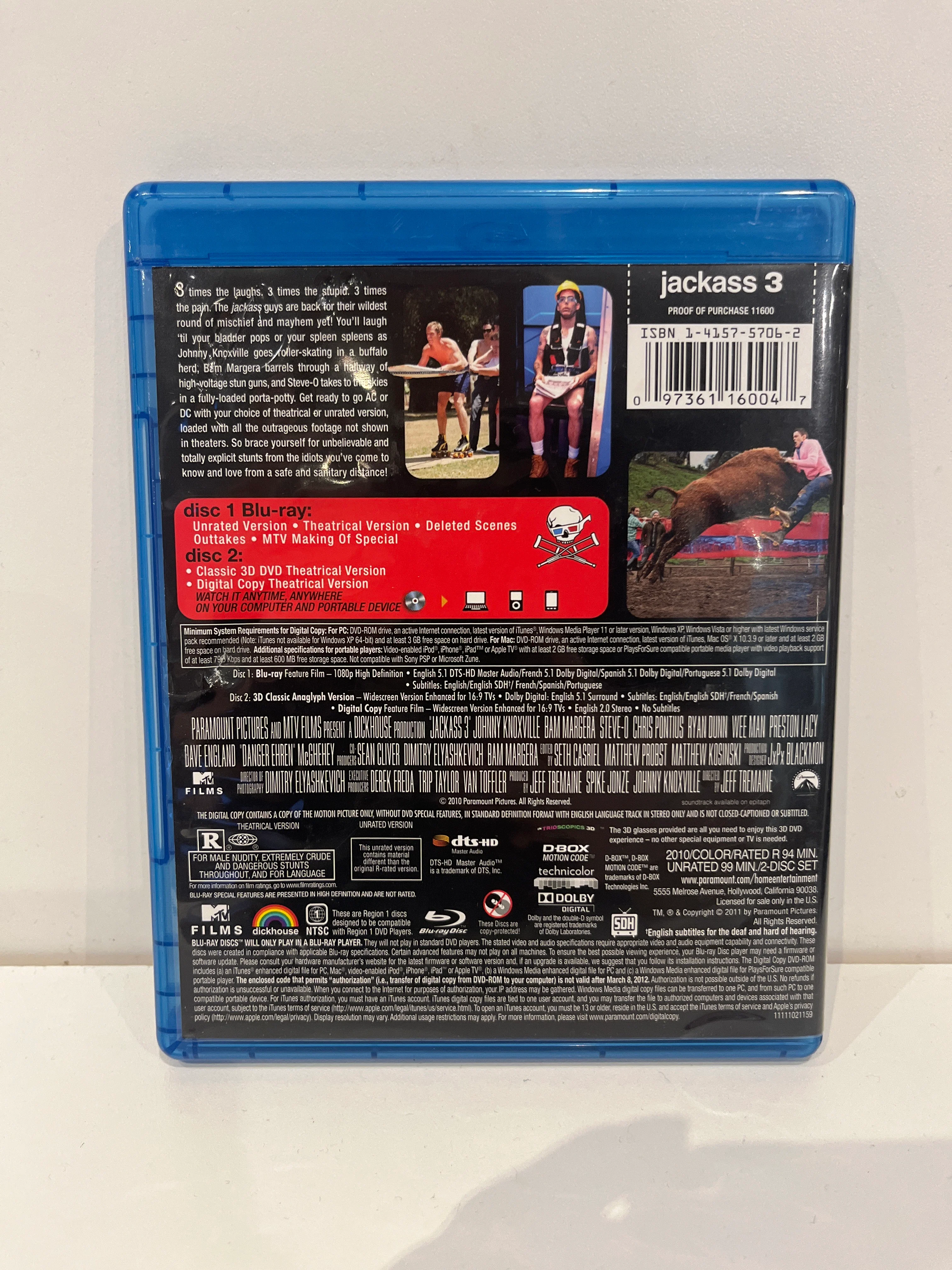 Jackass 3 [Unrated] - Blu-Ray - Image 2