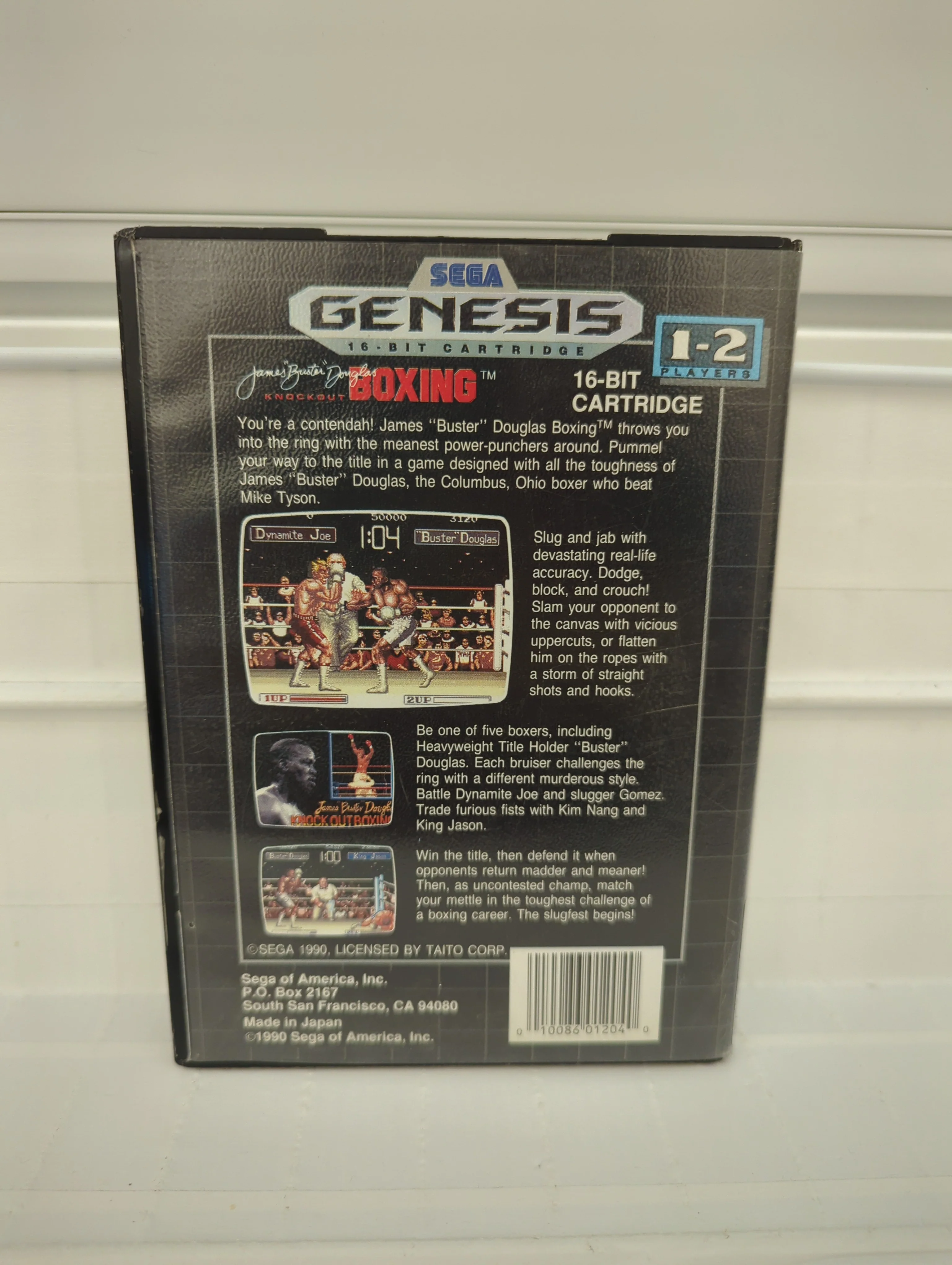 James Buster Douglas Knockout Boxing - Sega Genesis - Image 4