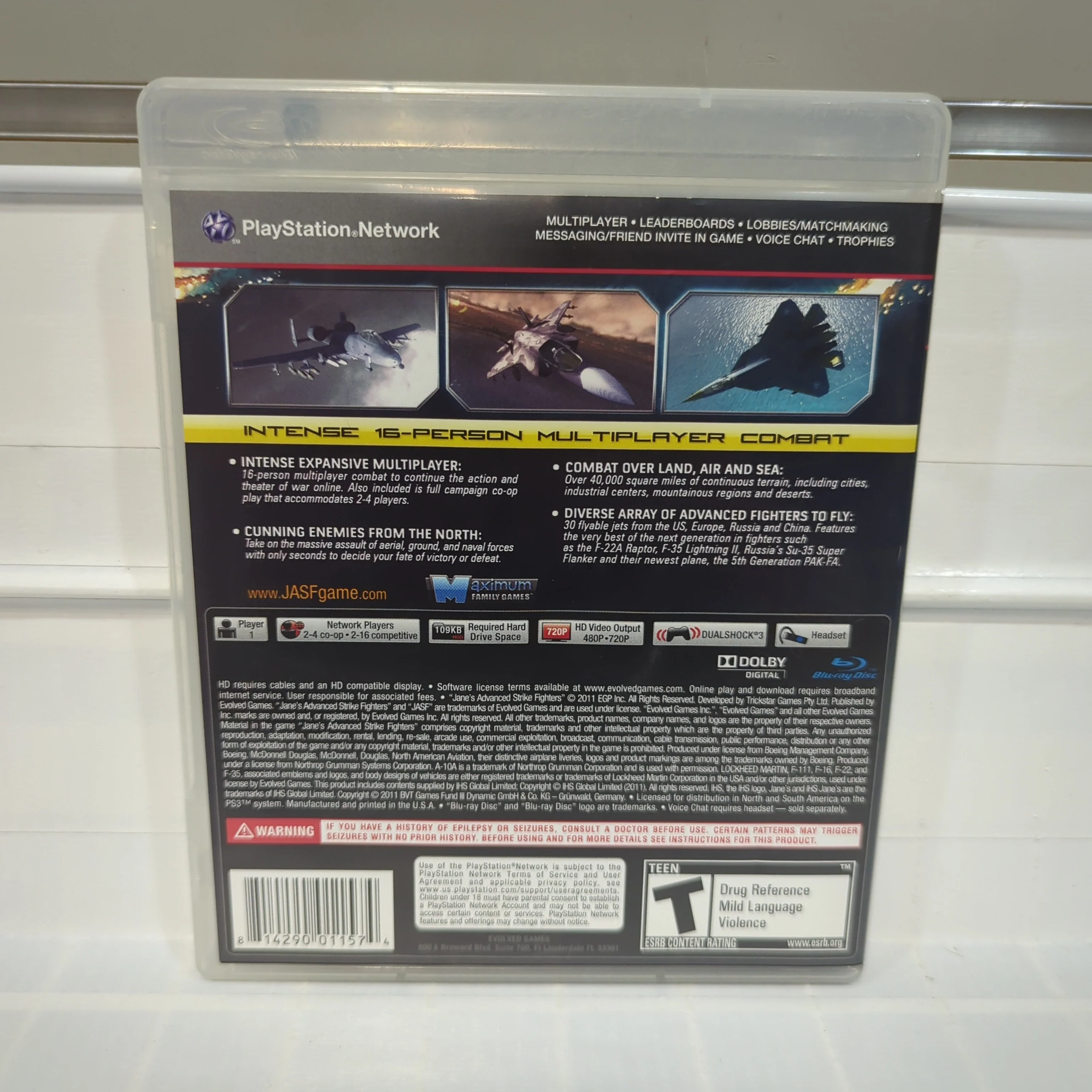 Jane's Advance Strike Fighters - Playstation 3 - Image 2