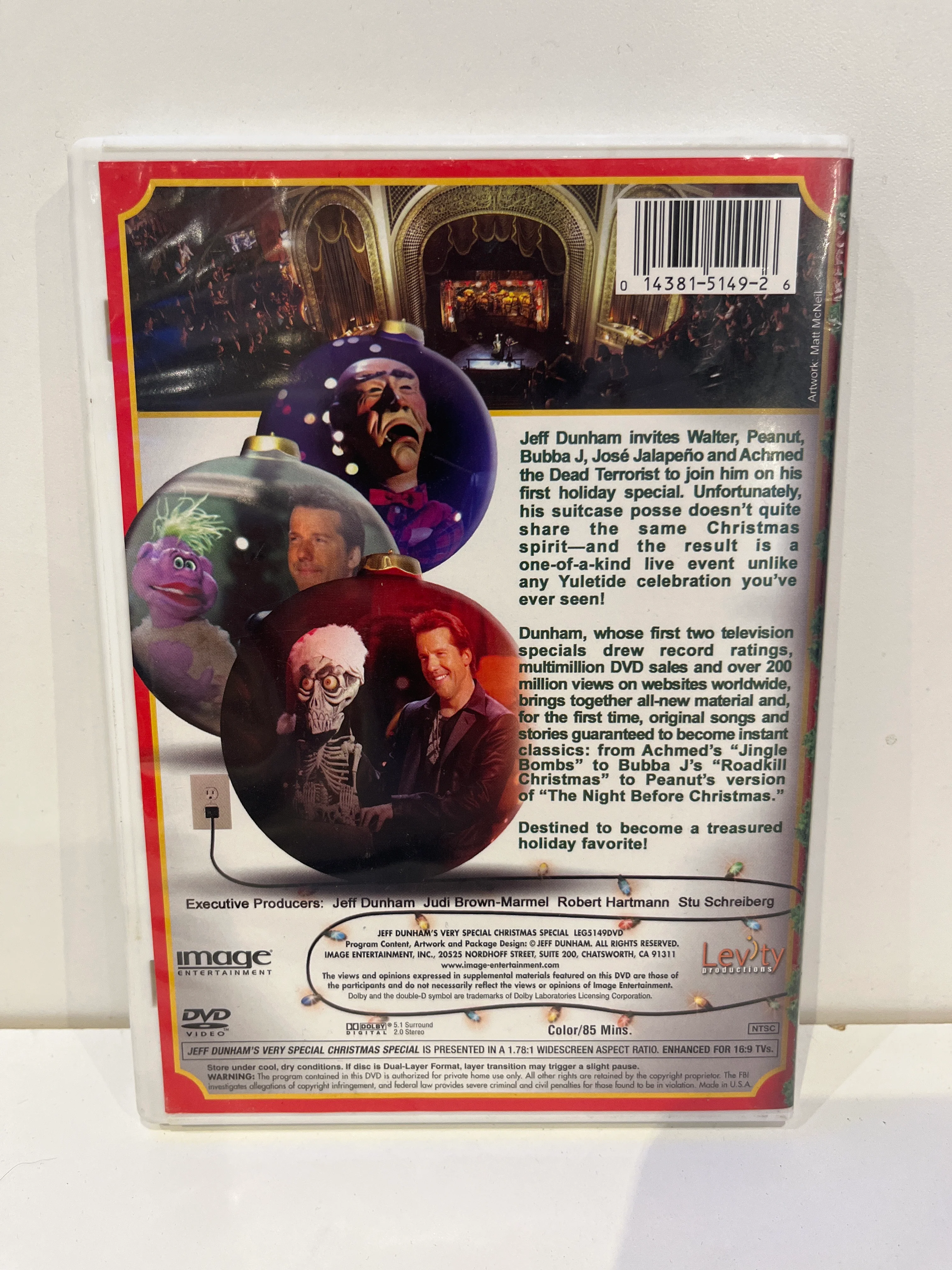 Jeff Dunham's Very Special Christmas Special - DVD - Image 2