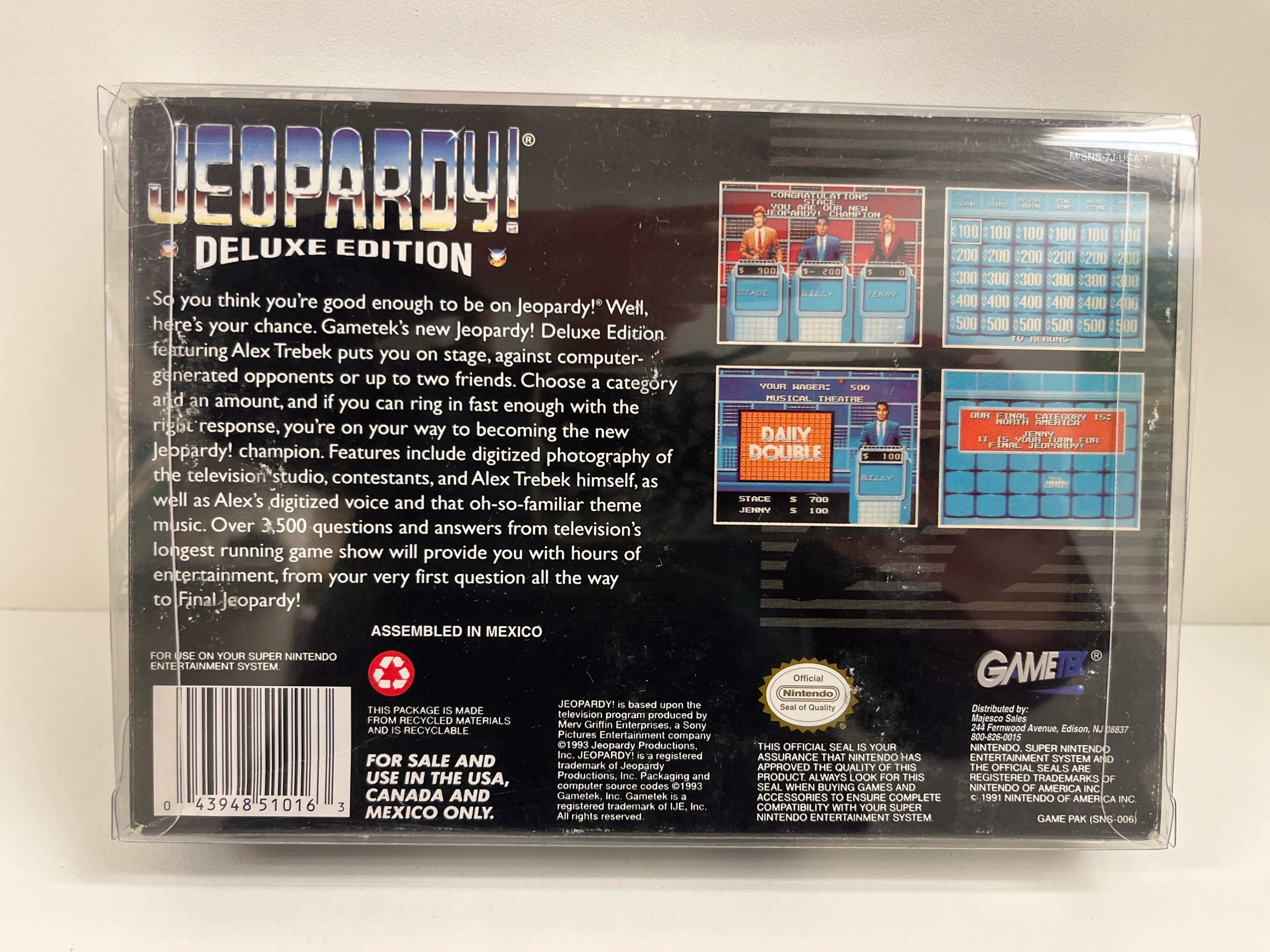 Jeopardy Deluxe Edition - Super Nintendo - Image 3