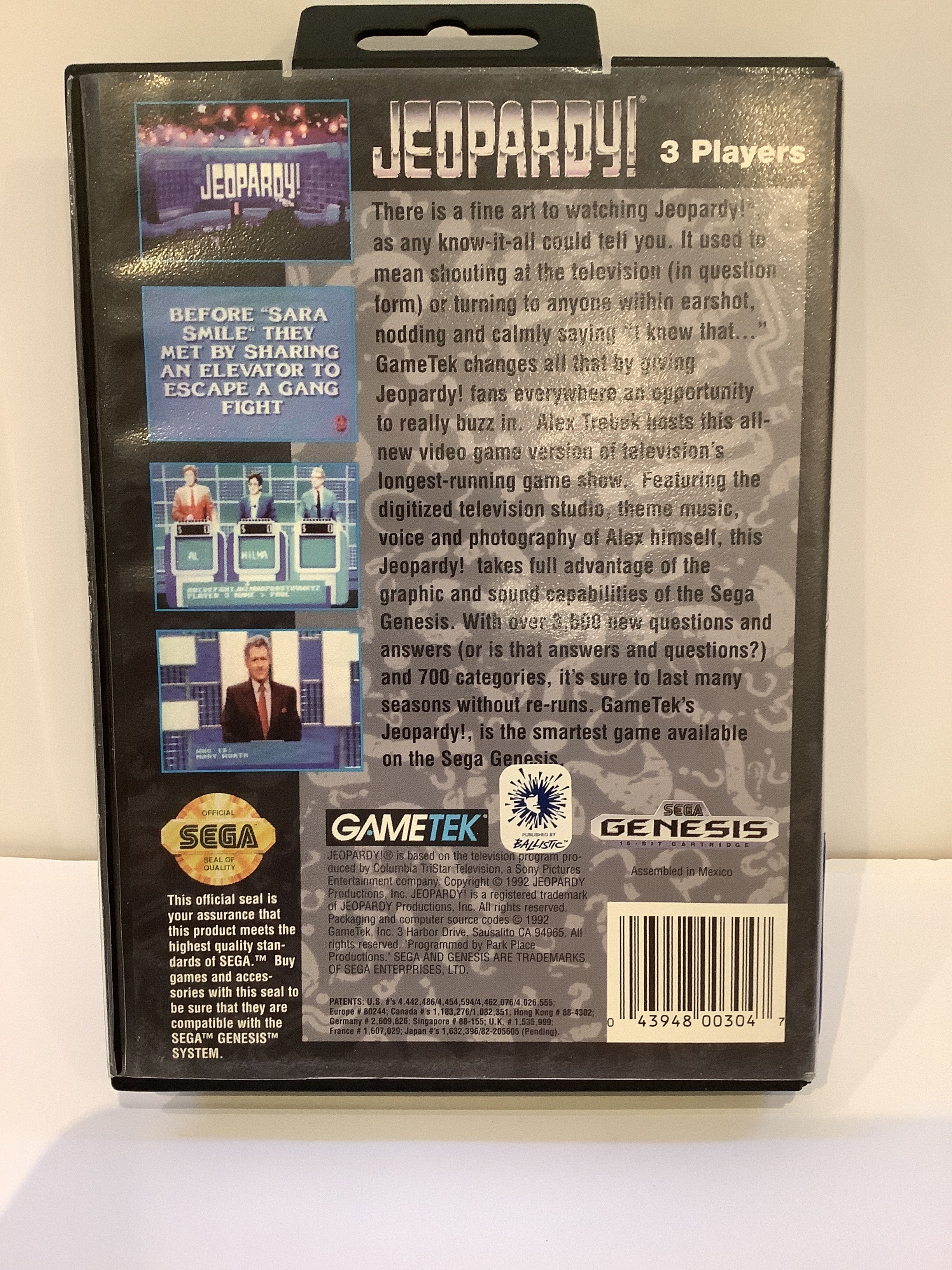 Jeopardy - Sega Genesis - Image 3