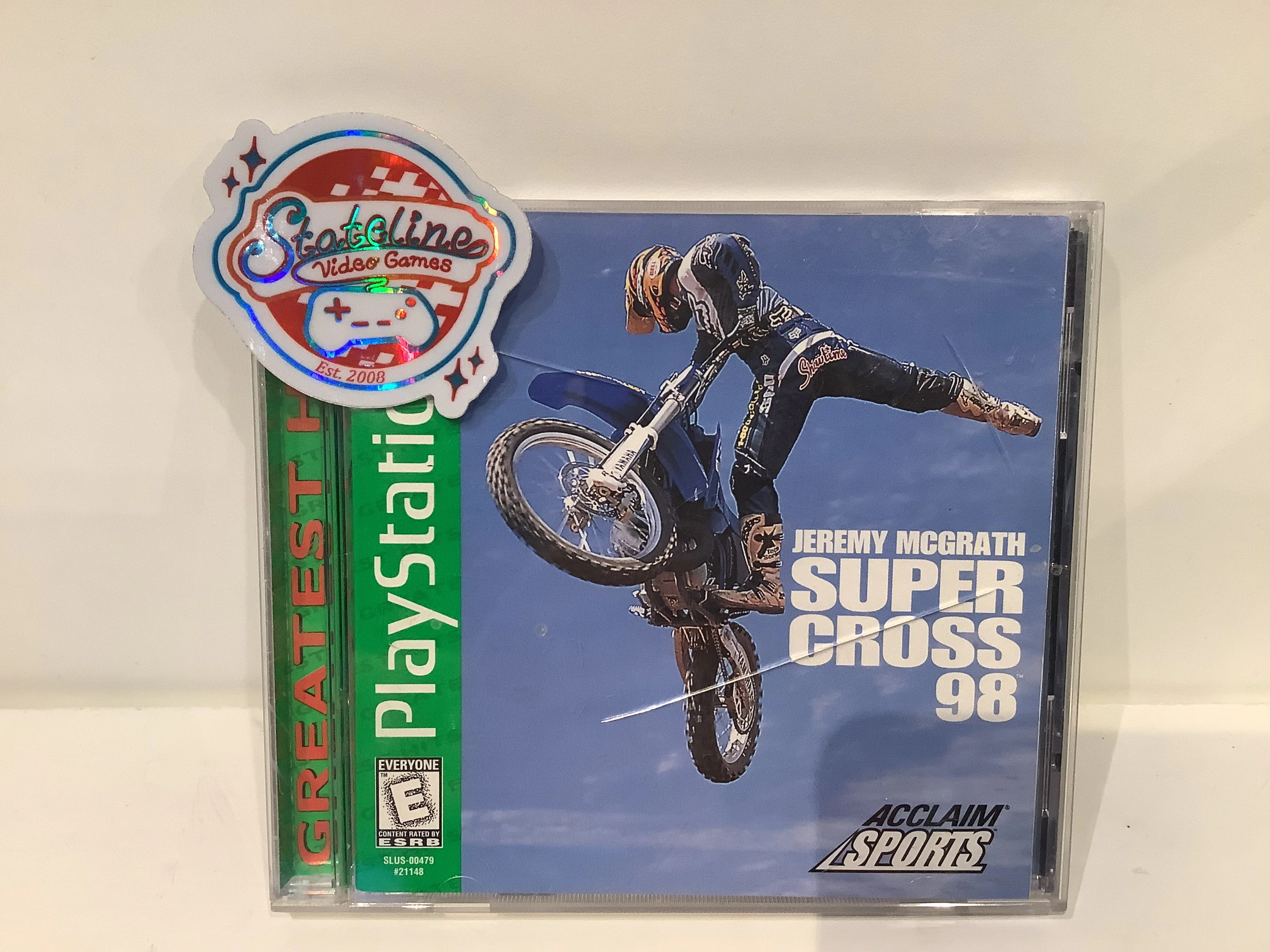Jeremy McGrath Supercross 98 [Greatest Hits] - Playstation