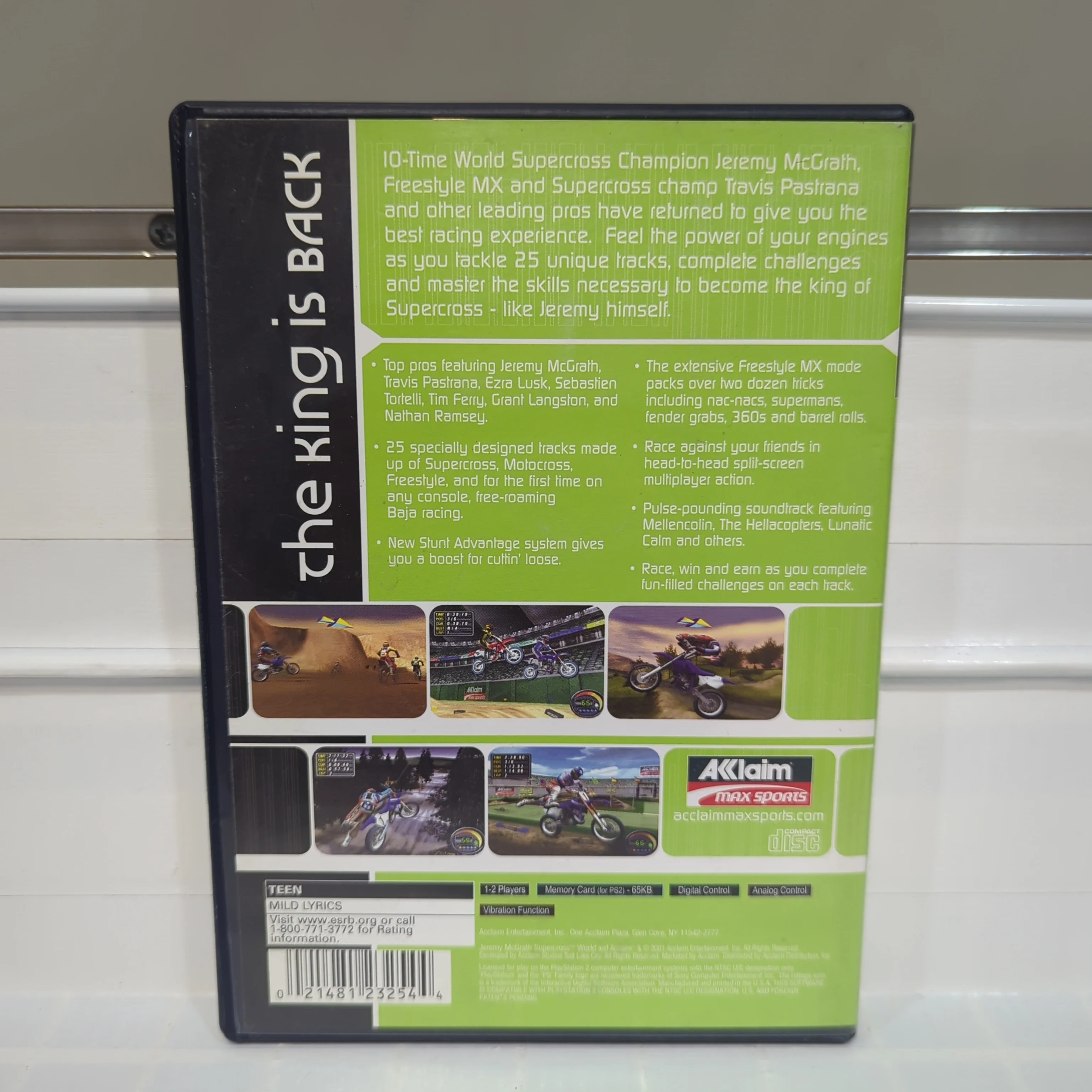 Jeremy McGrath Supercross World - Playstation 2 - Image 2