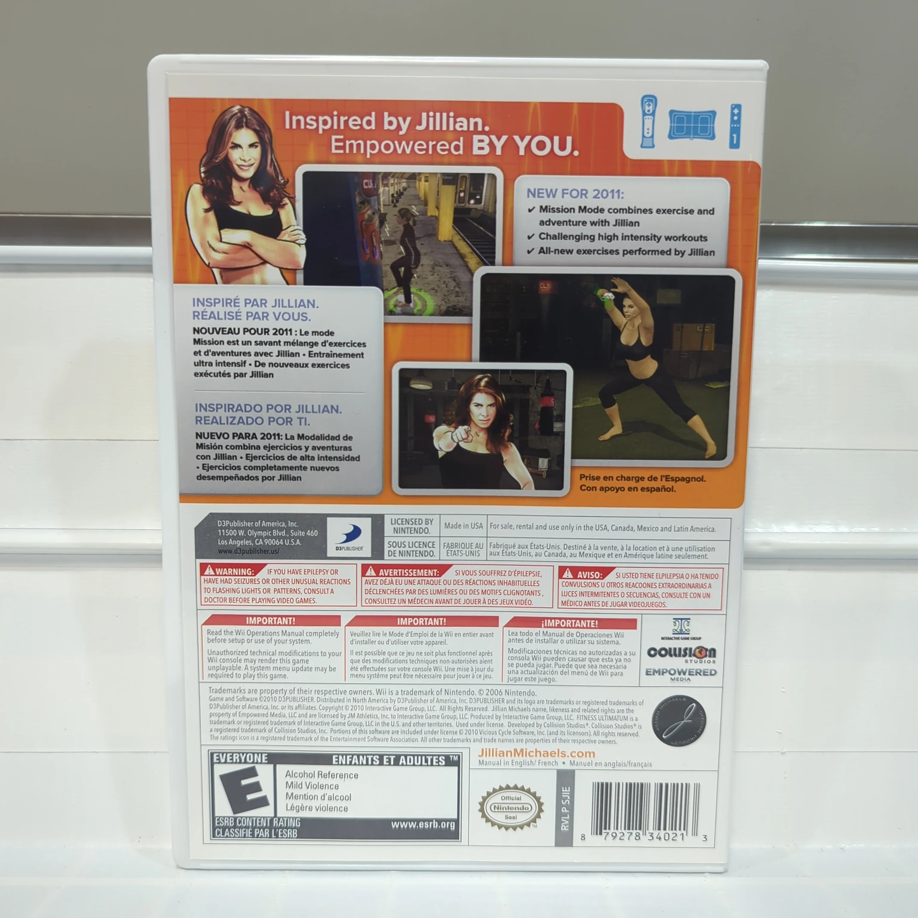 Jillian Michaels' Fitness Ultimatum 2011 - Wii - Image 2