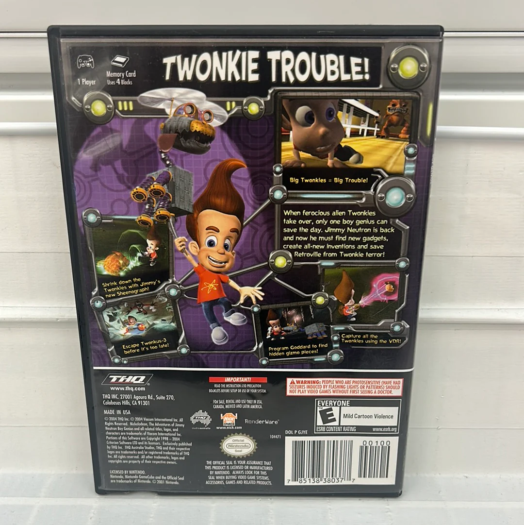 Jimmy Neutron Attack of the Twonkies - Gamecube - Image 2