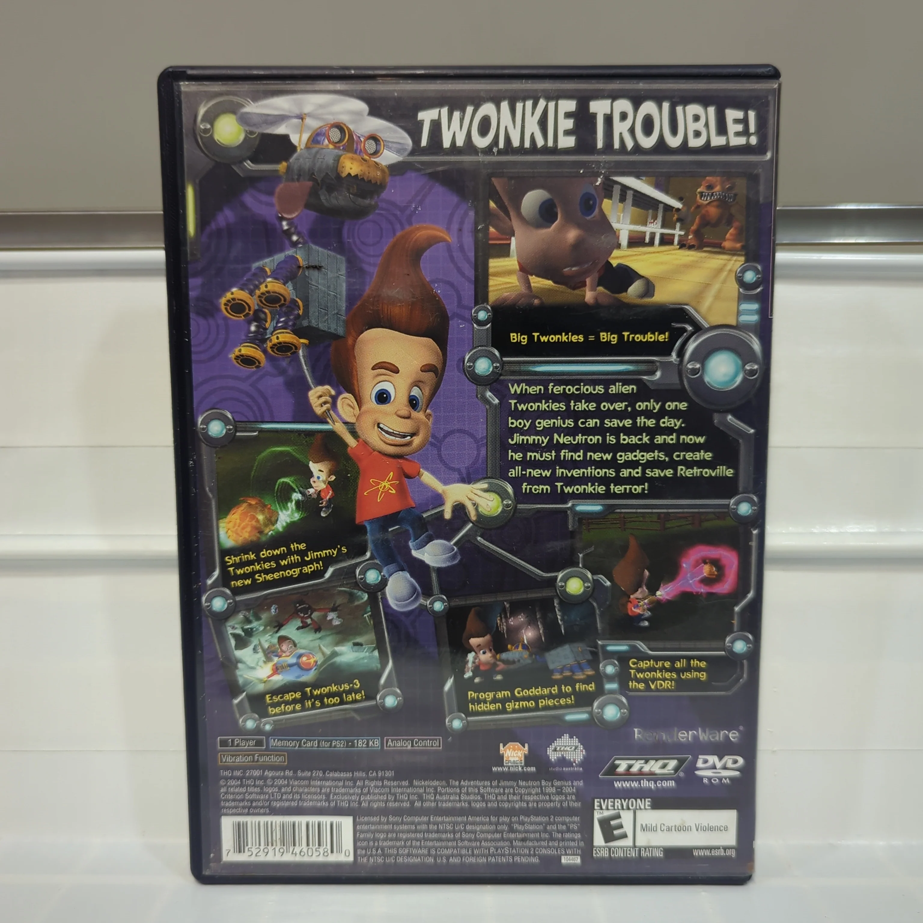 Jimmy Neutron Attack of the Twonkies - Playstation 2 - Image 2