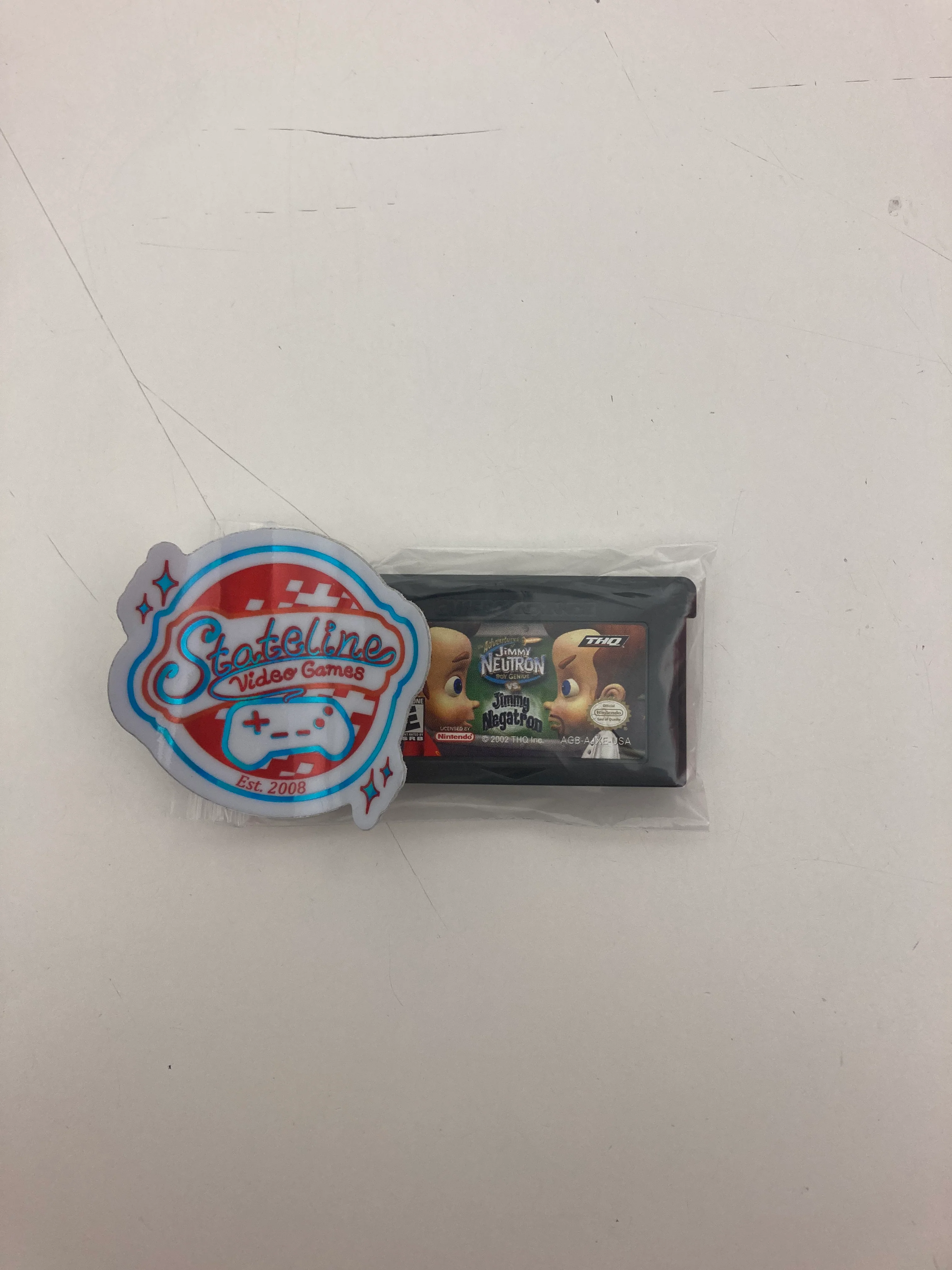 Jimmy Neutron vs Jimmy Negatron - GameBoy Advance
