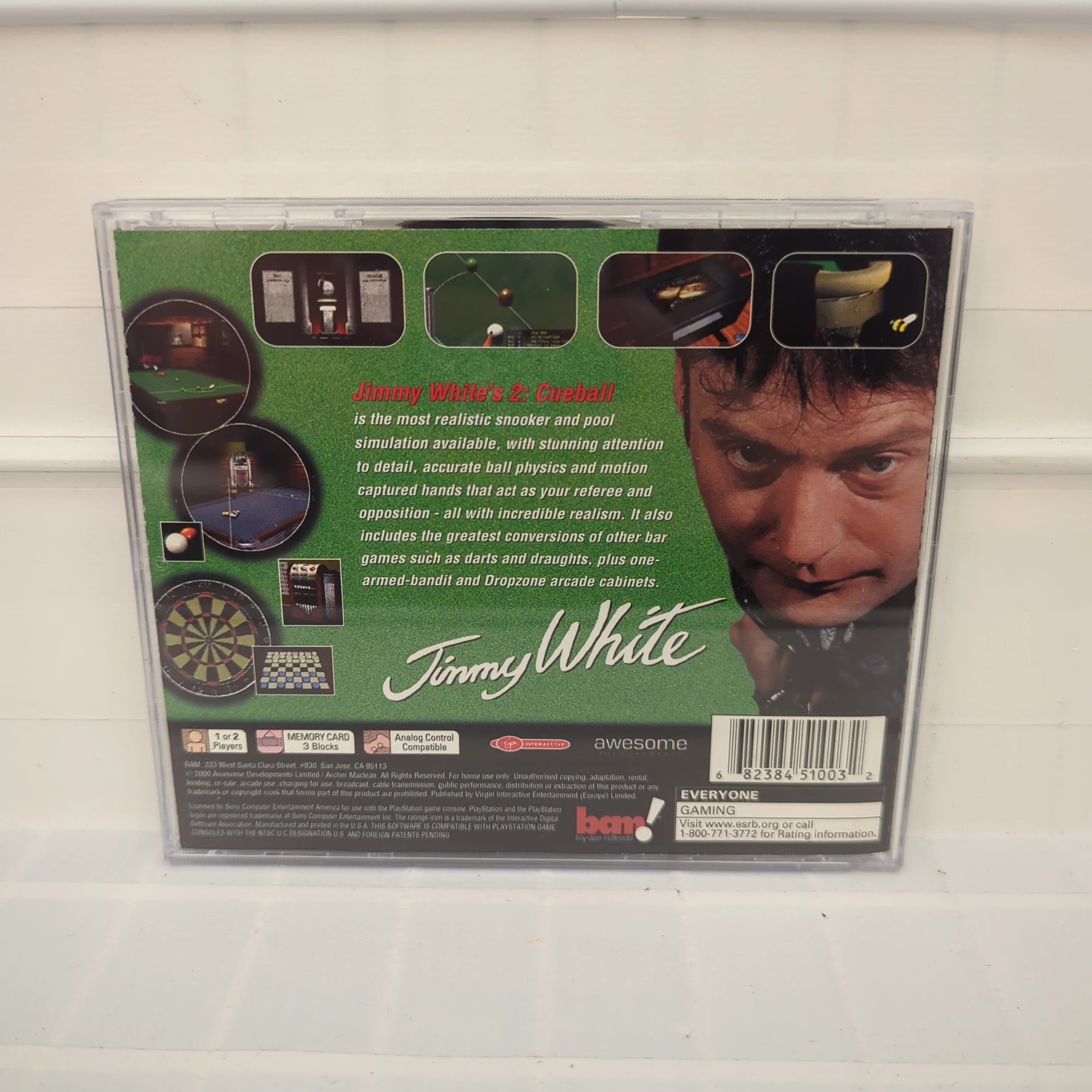 Jimmy White's 2 Cueball - Playstation - Image 2