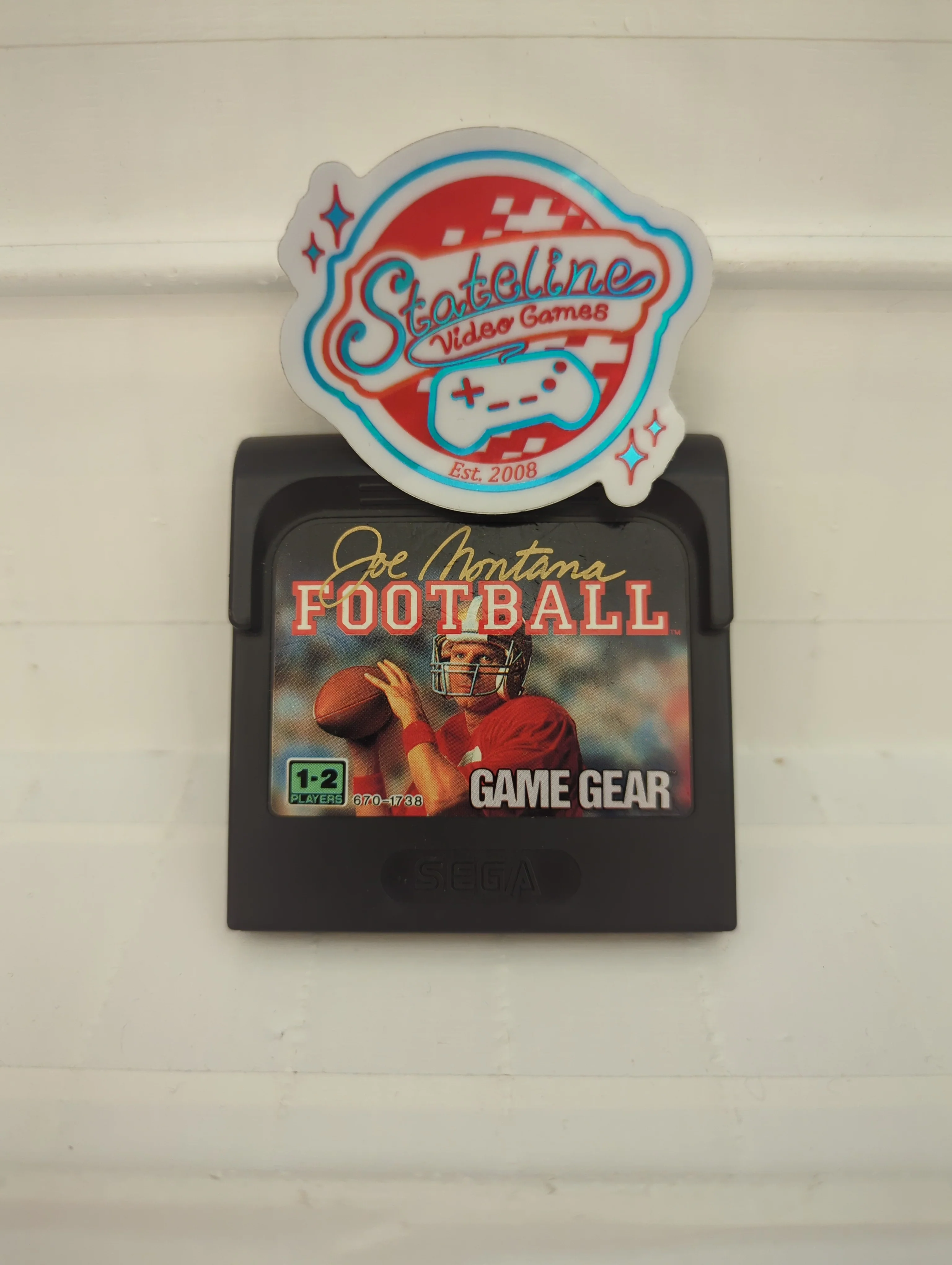 Joe Montana Football - Sega Game Gear